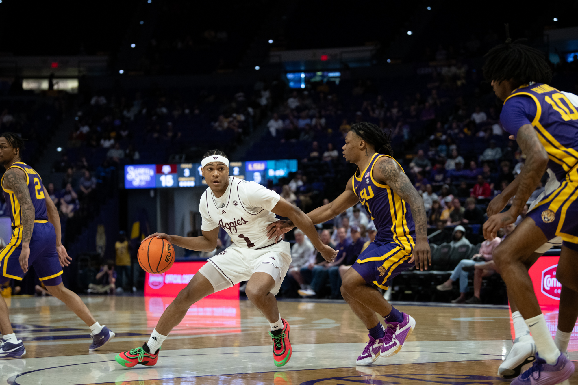 PHOTOS: LSU men's basketball loses on senior day