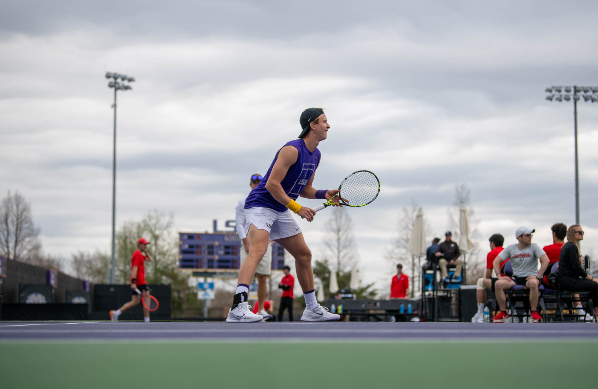 PHOTOS: LSU men's tennis falls to Georgia