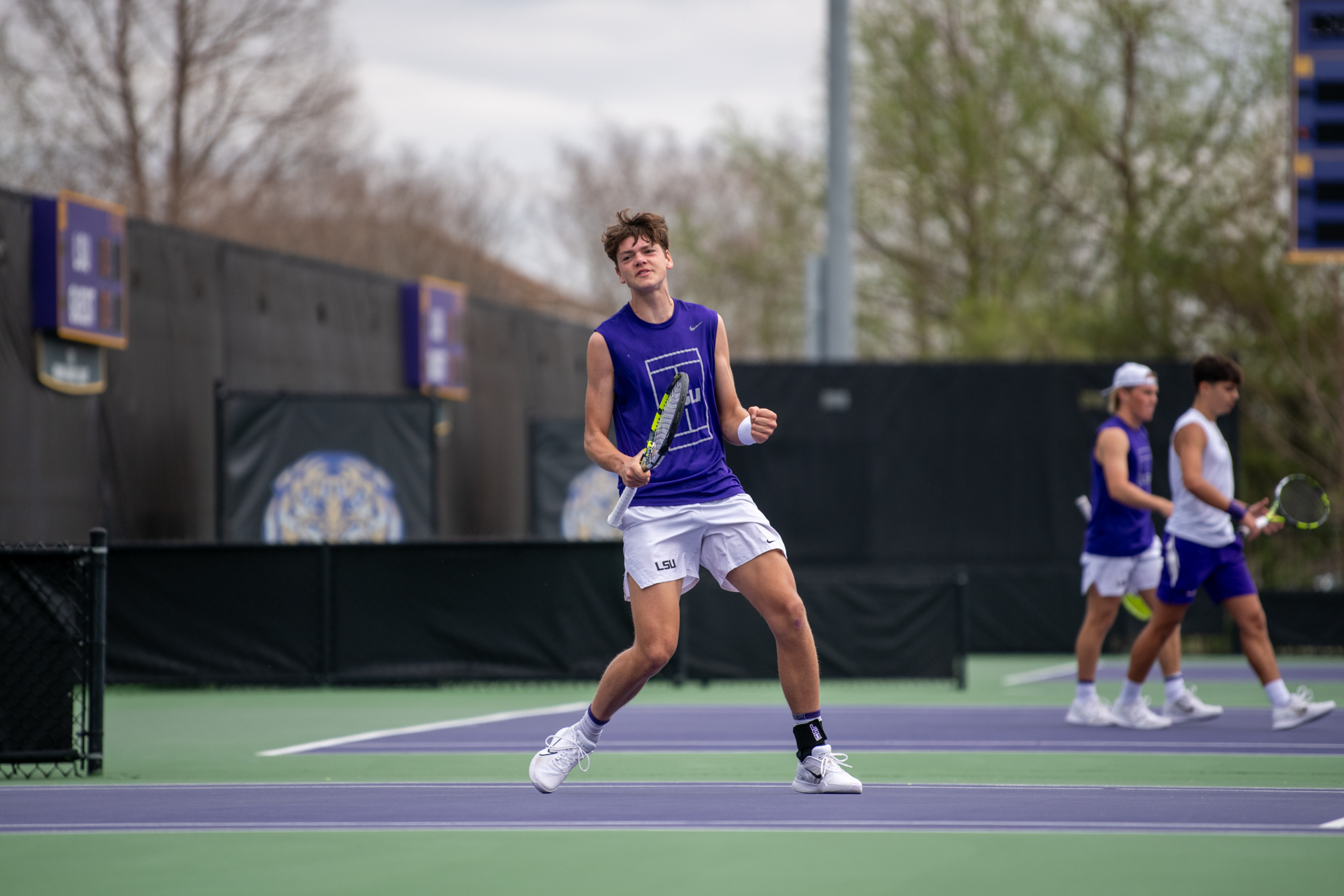 PHOTOS: LSU men's tennis falls to Georgia