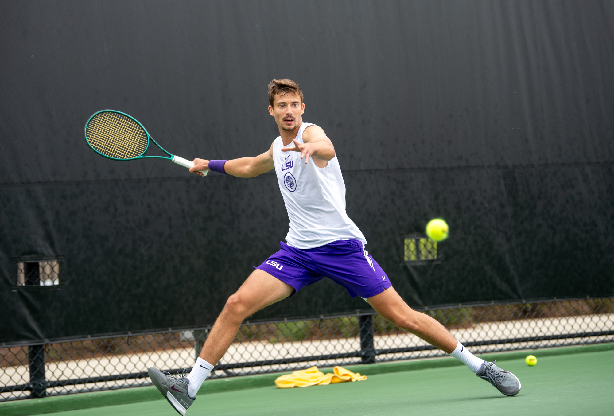 PHOTOS: LSU men's tennis falls to Georgia