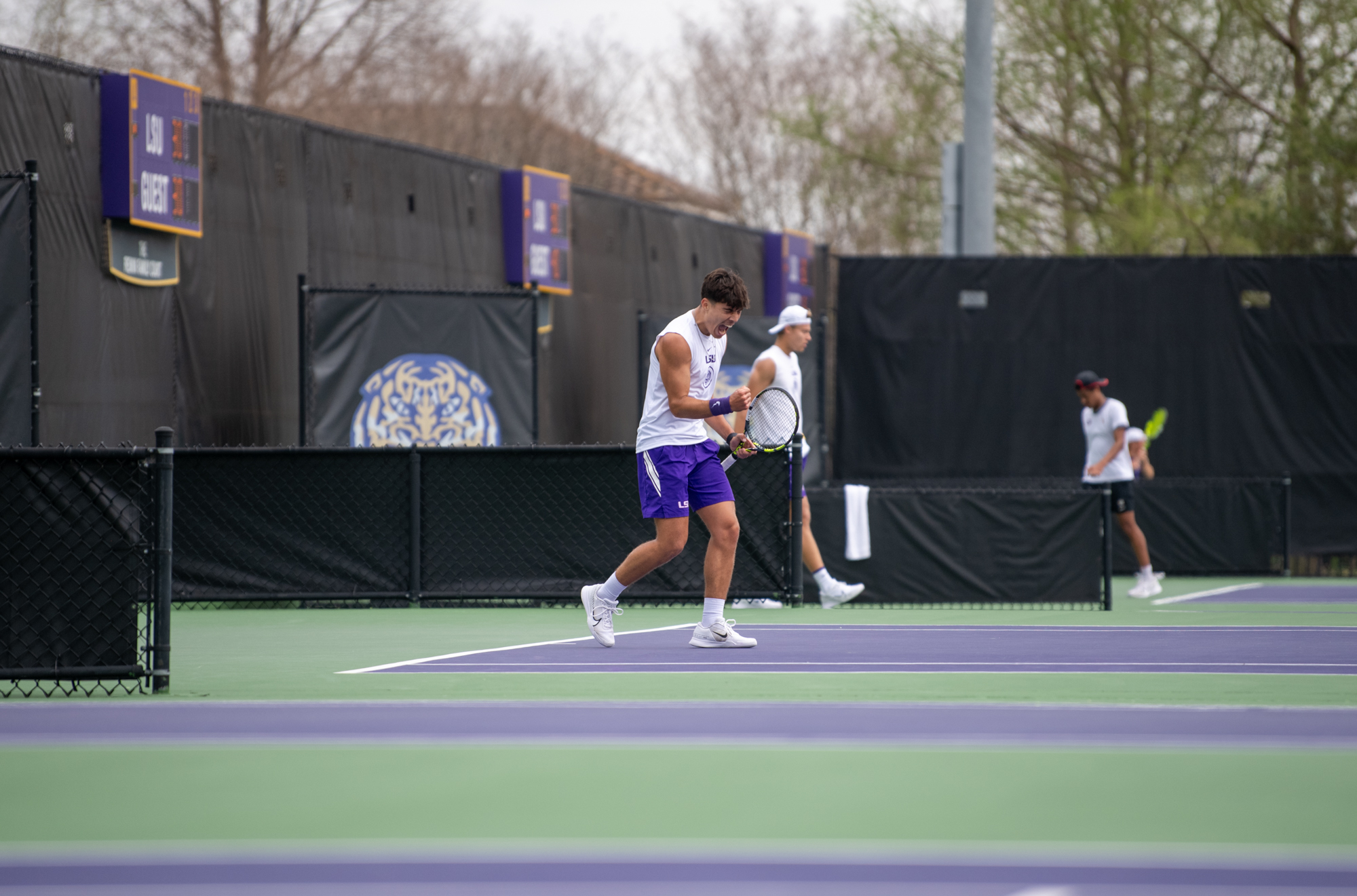 PHOTOS: LSU men's tennis falls to Georgia