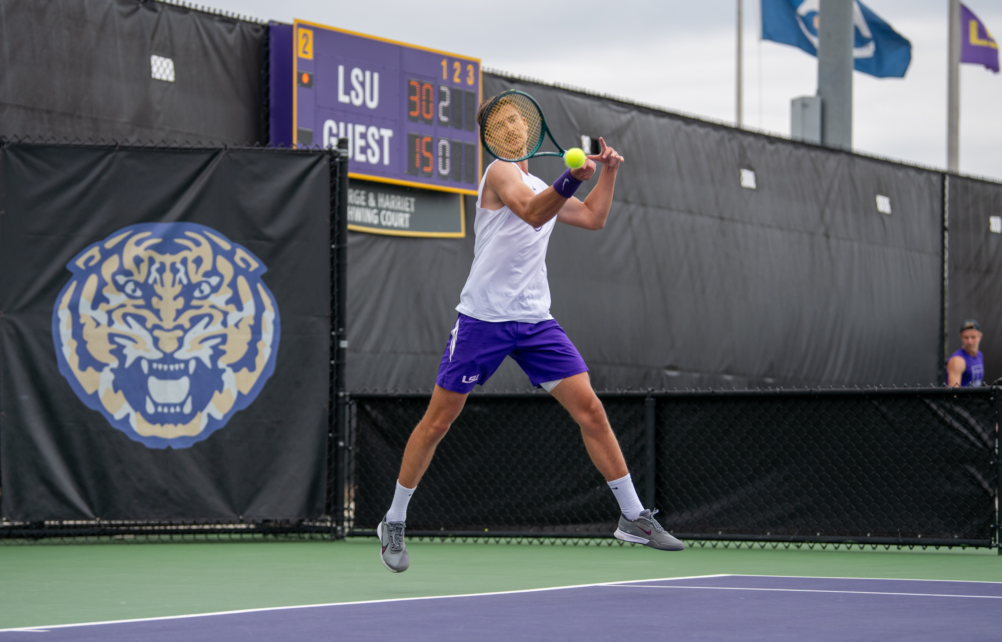 PHOTOS: LSU men's tennis falls to Georgia