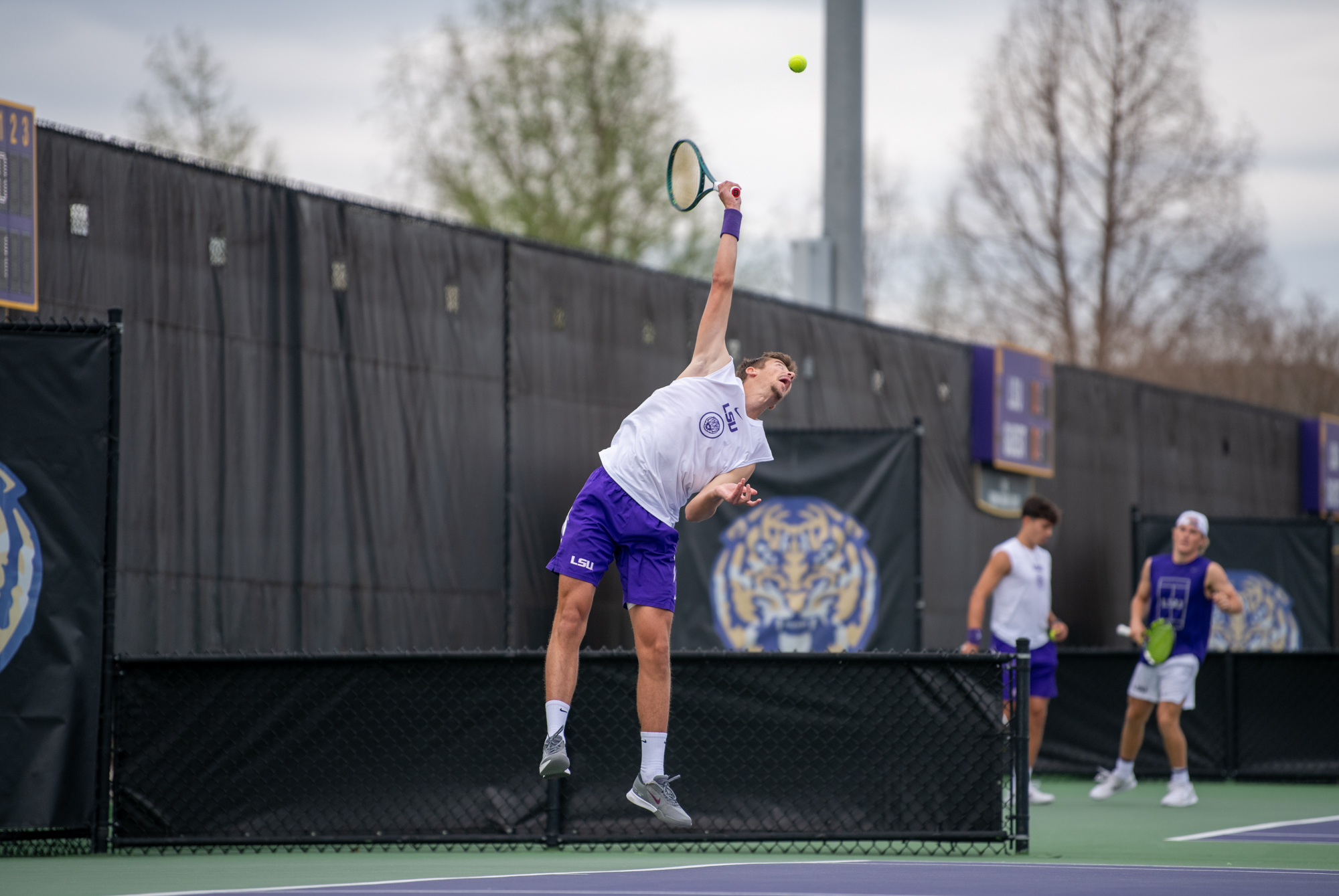 PHOTOS: LSU men's tennis falls to Georgia