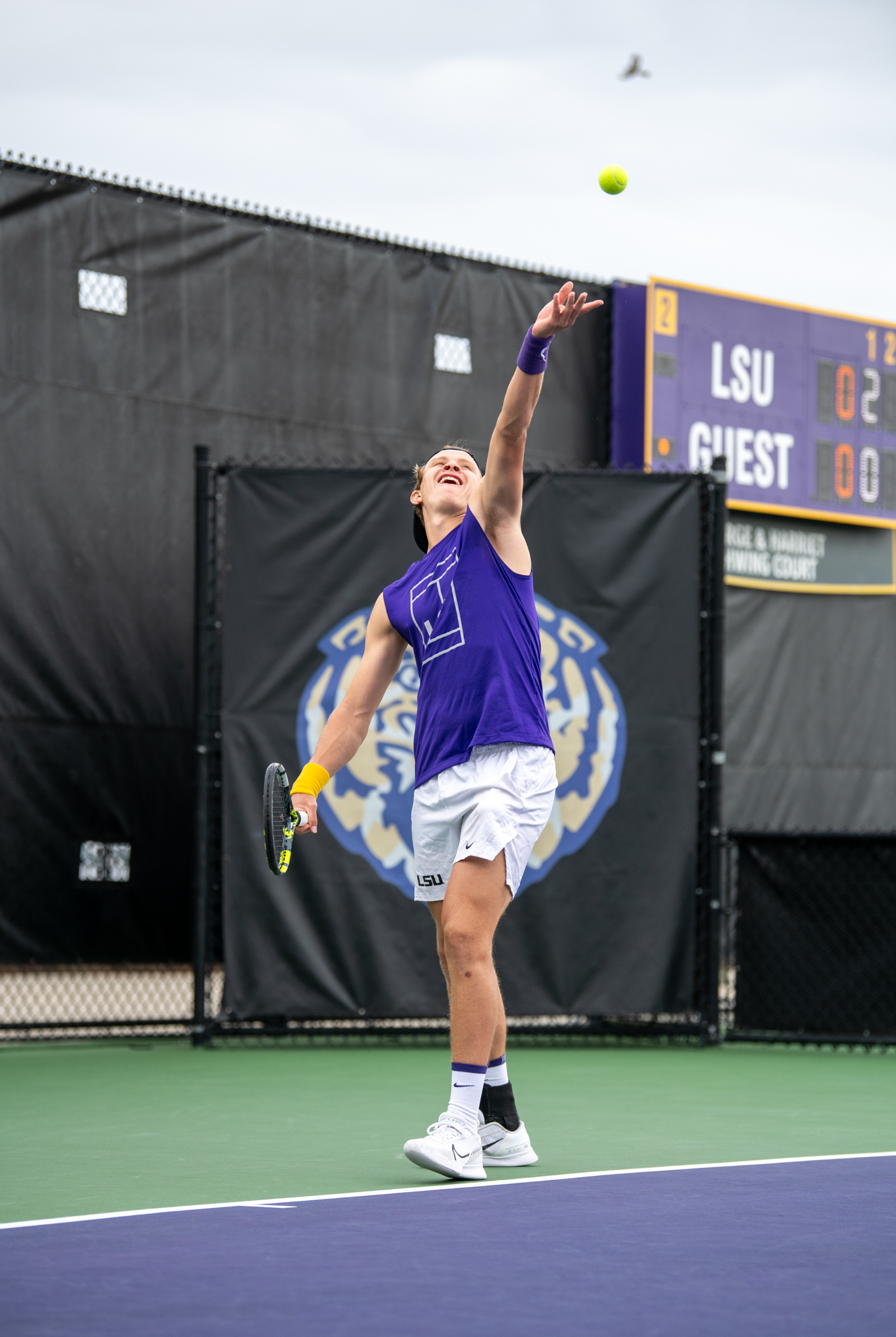 PHOTOS: LSU men's tennis falls to Georgia