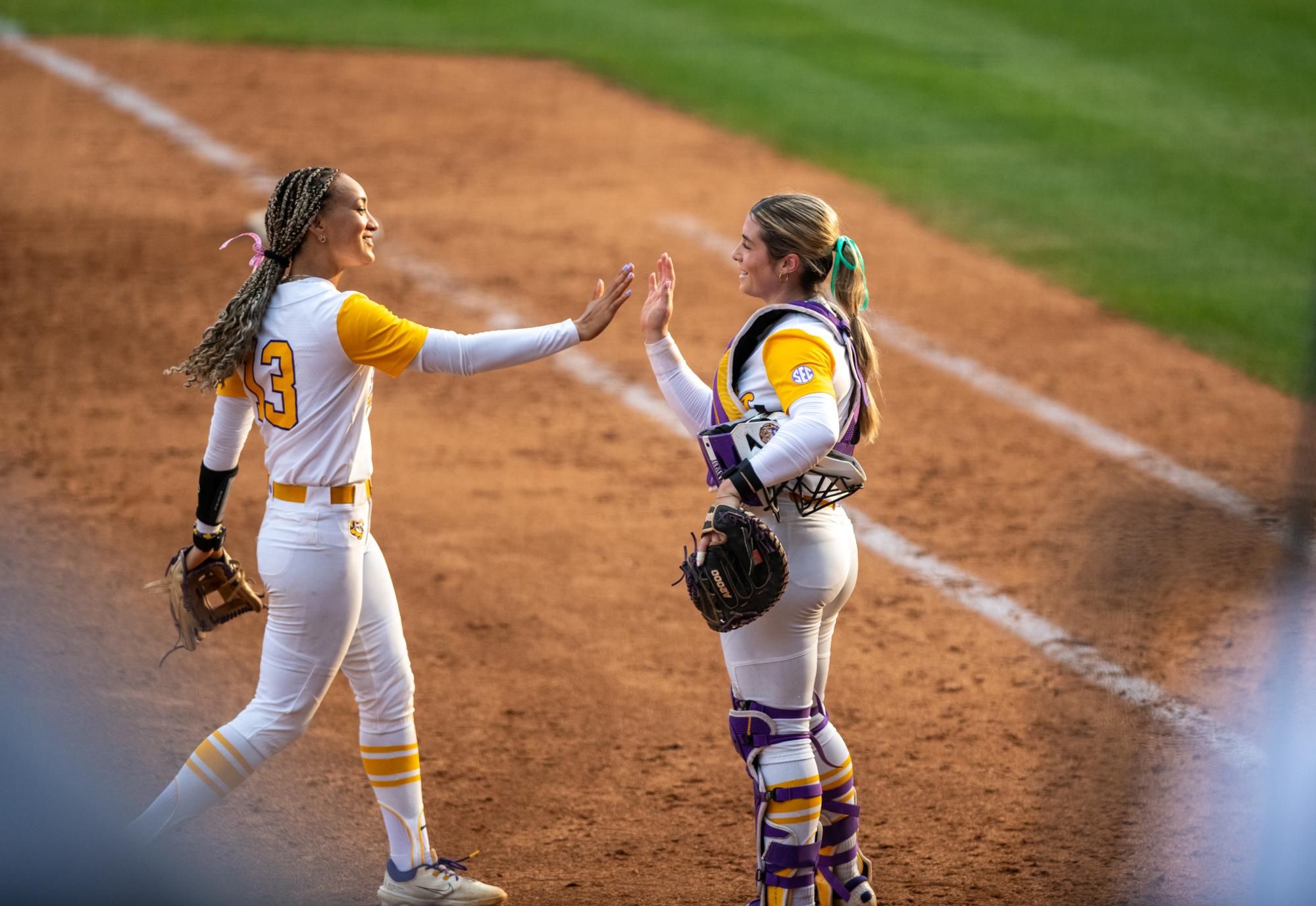 PHOTOS: LSU softball wins SEC opener against Kentucky