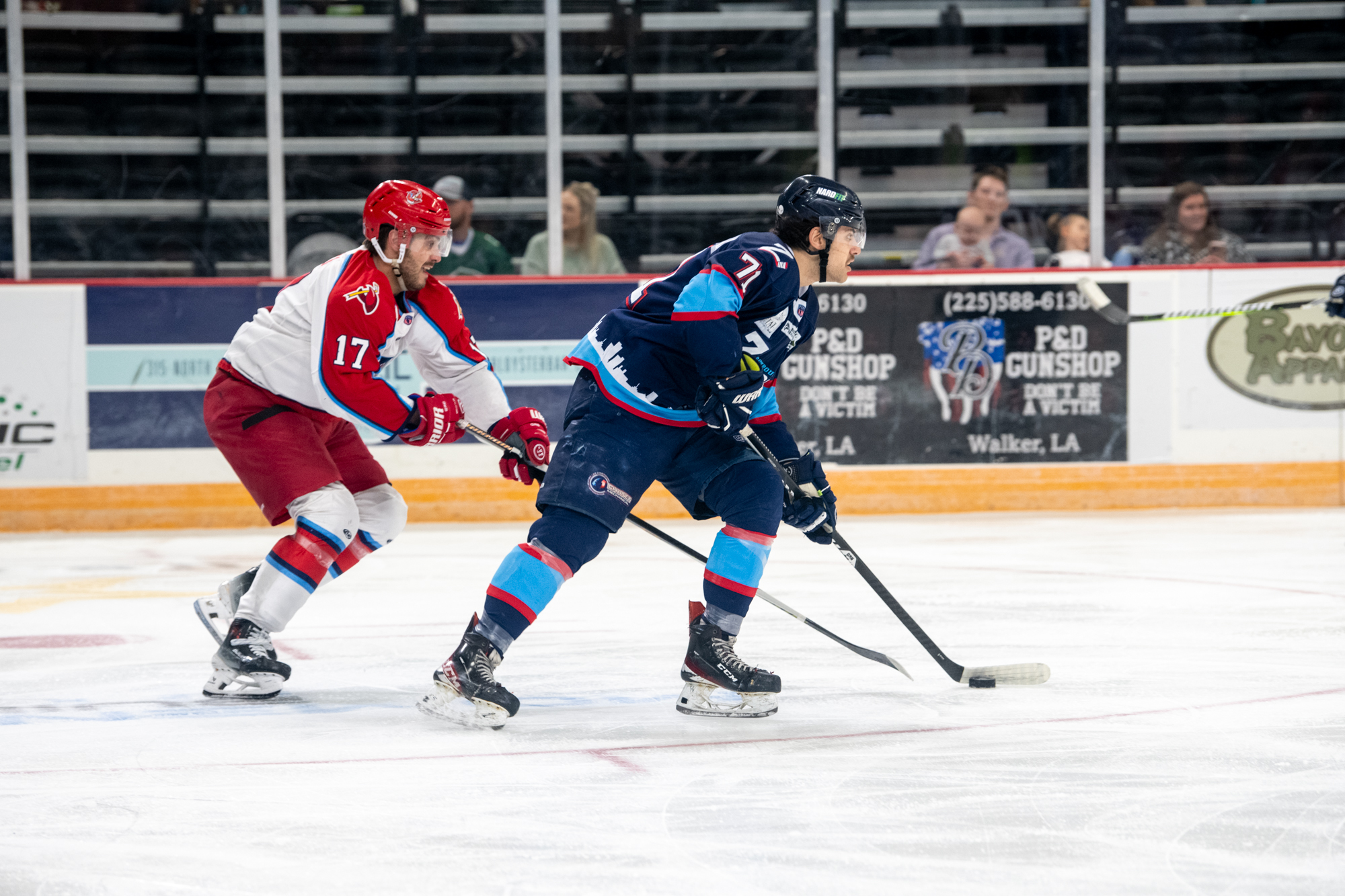 PHOTOS: Baton Rouge Zydeco hockey plays at the River Center