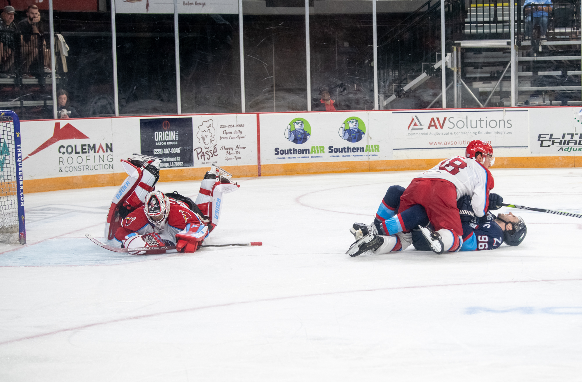 PHOTOS: Baton Rouge Zydeco hockey plays at the River Center