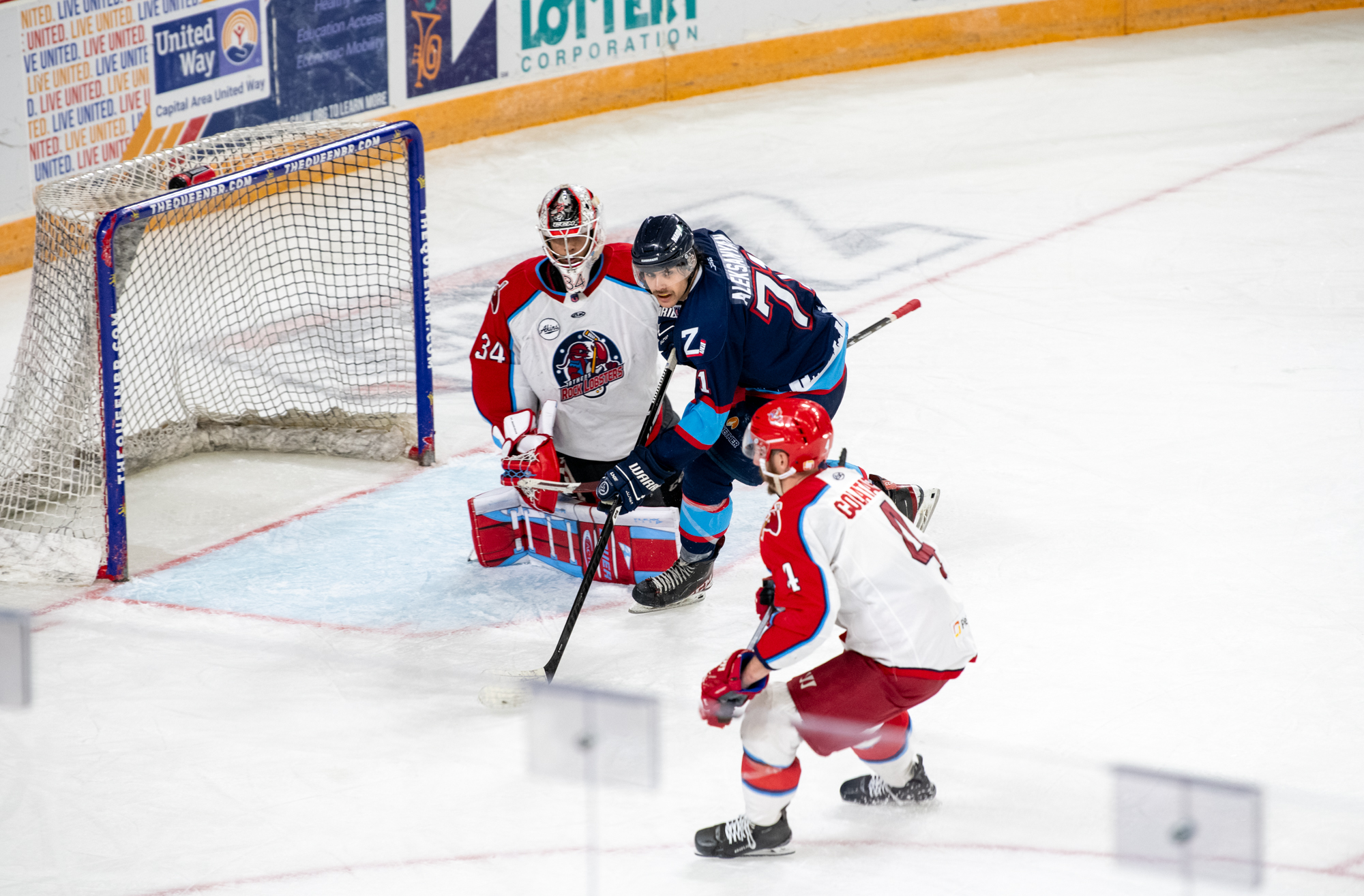 PHOTOS: Baton Rouge Zydeco hockey plays at the River Center