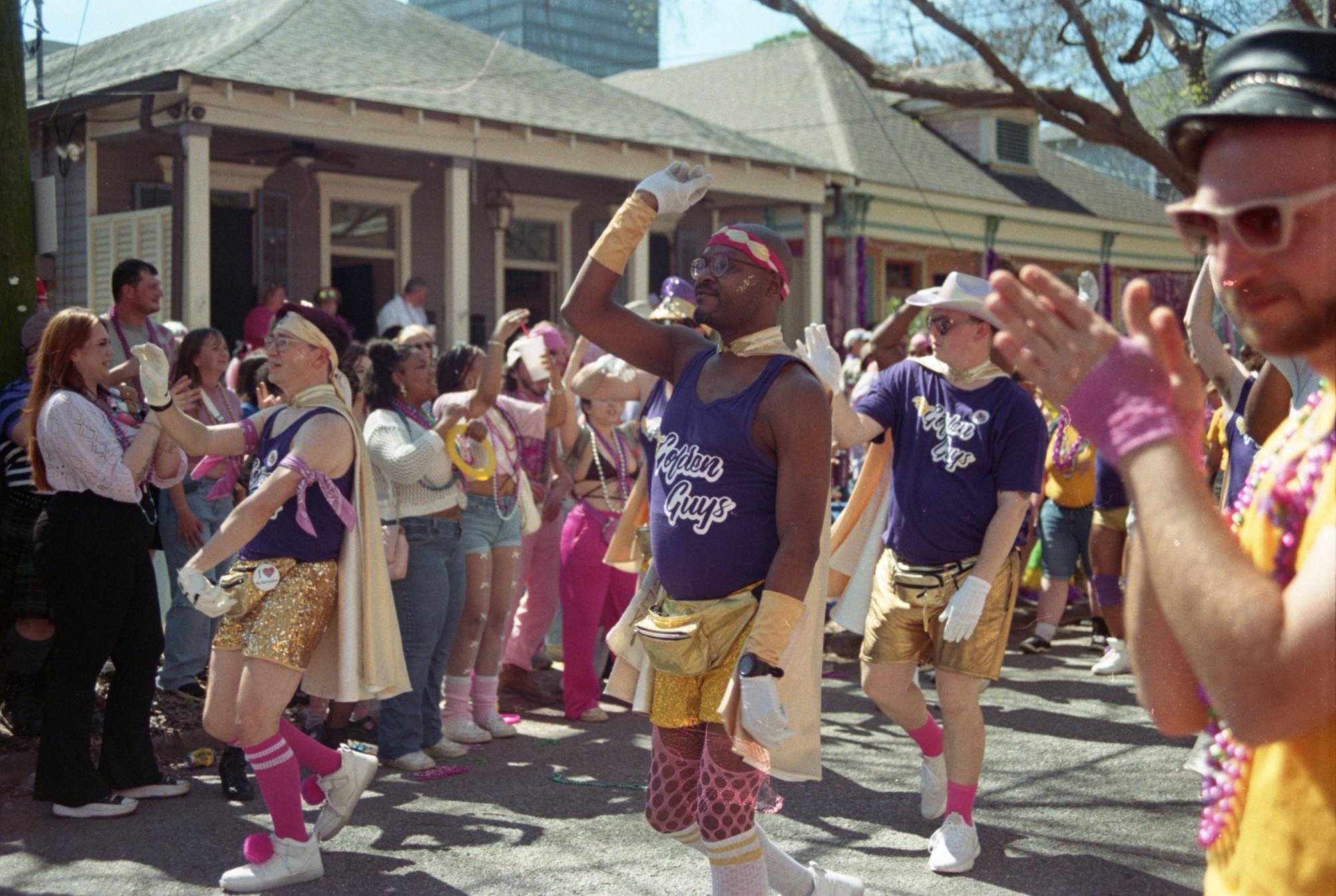 PHOTOS: Spanish Town Mardi Gras parade on film