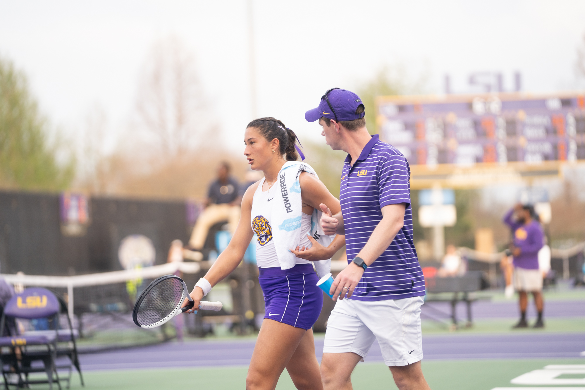 PHOTOS: LSU women's tennis loses to Georgia