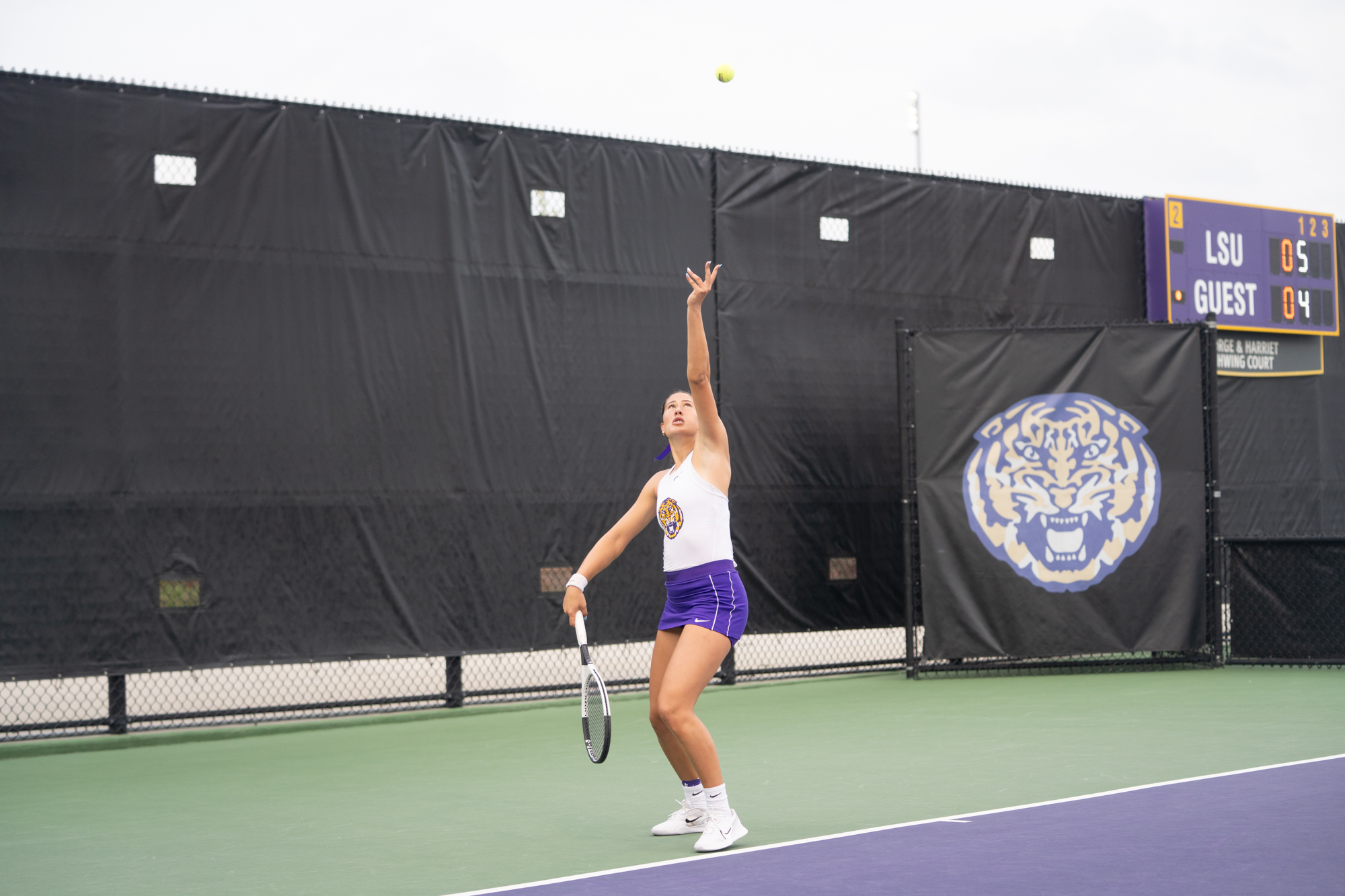 PHOTOS: LSU women's tennis loses to Georgia