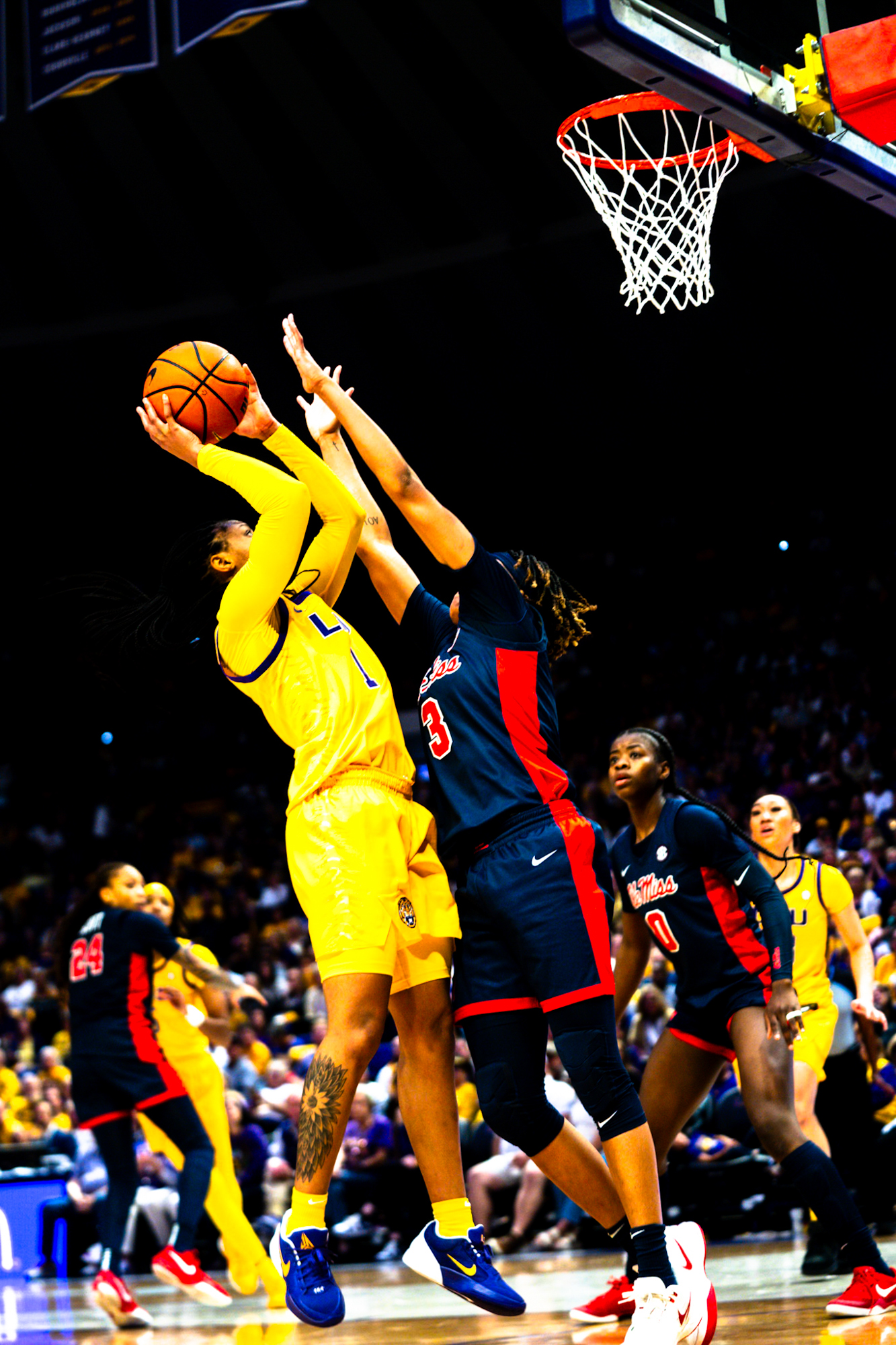 PHOTOS: LSU women's basketball falls to Ole Miss on senior night