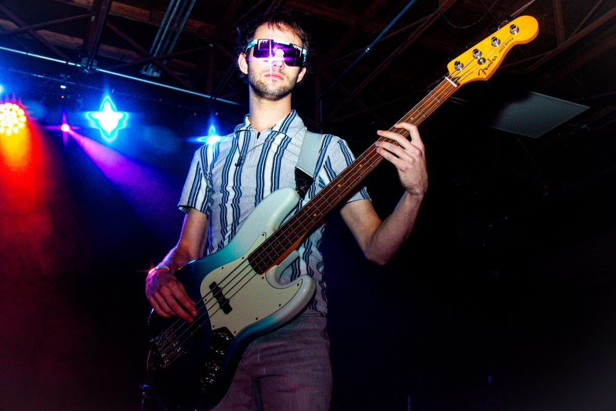 JiREH's bassist plays Thursday, March 20, 2025, at Chelsea's Live in Baton Rouge, La.