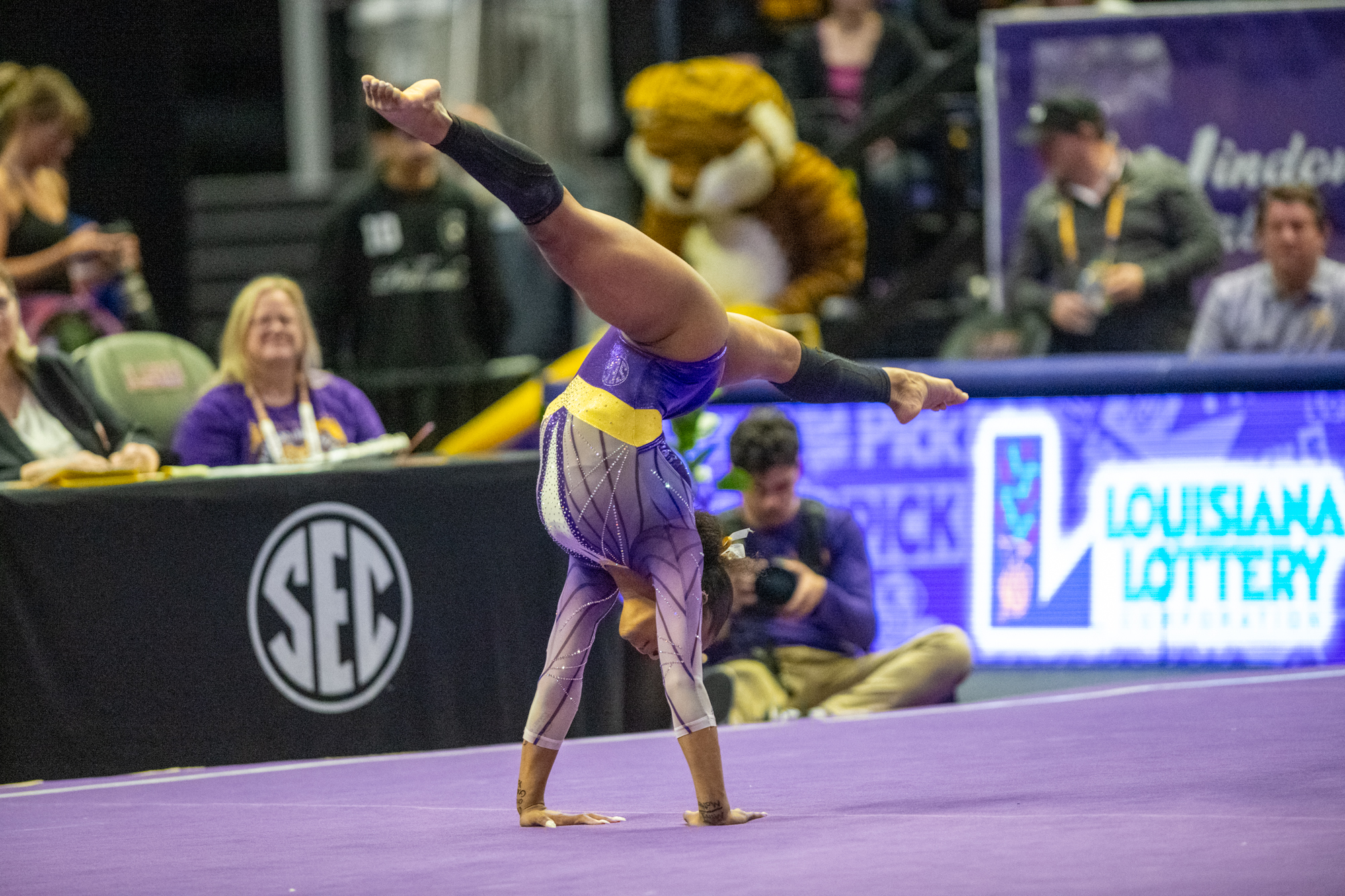 PHOTOS: LSU gymnastics record-setting final home meet