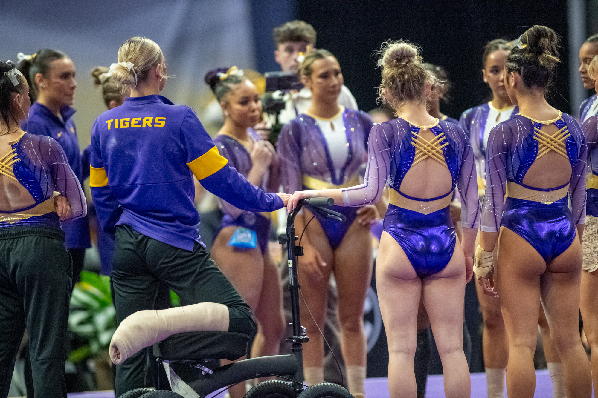 PHOTOS: LSU gymnastics record-setting final home meet