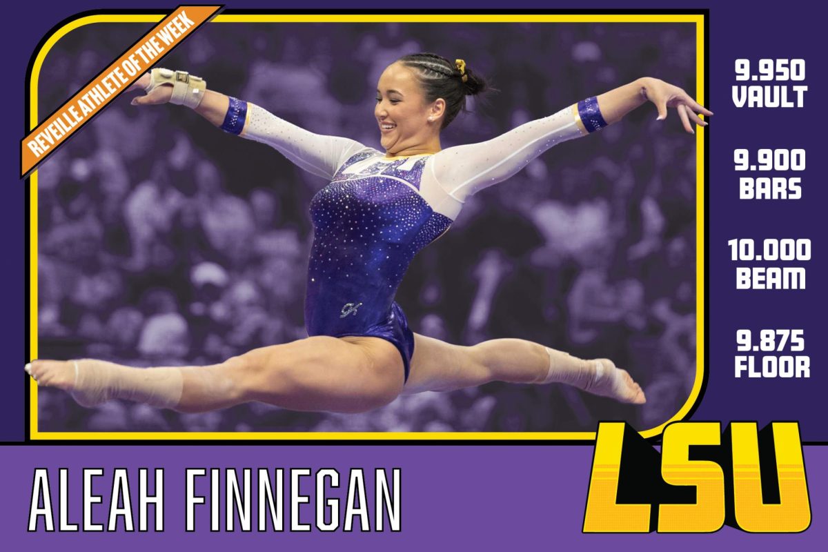 The Reveille Athlete of the Week: LSU gymnastics’ Aleah Finnegan