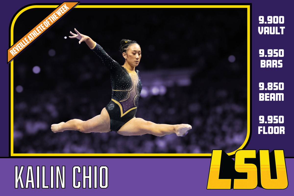 The Reveille Athlete of the Week: LSU gymnastics’ Kailin Chio