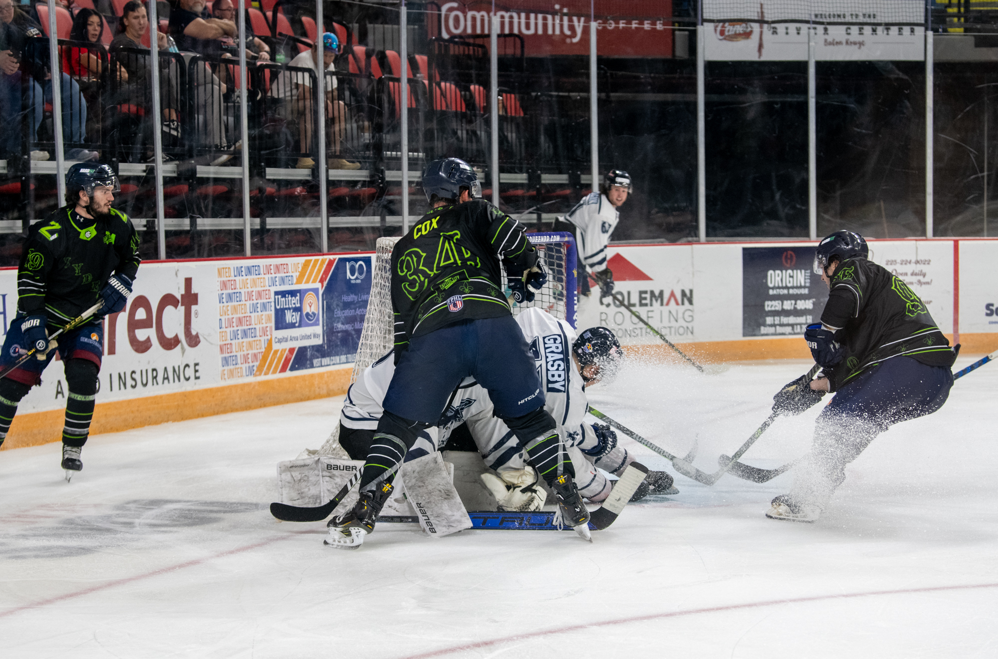 PHOTOS: Baton Rouge Zydeco hockey loses to Watertown