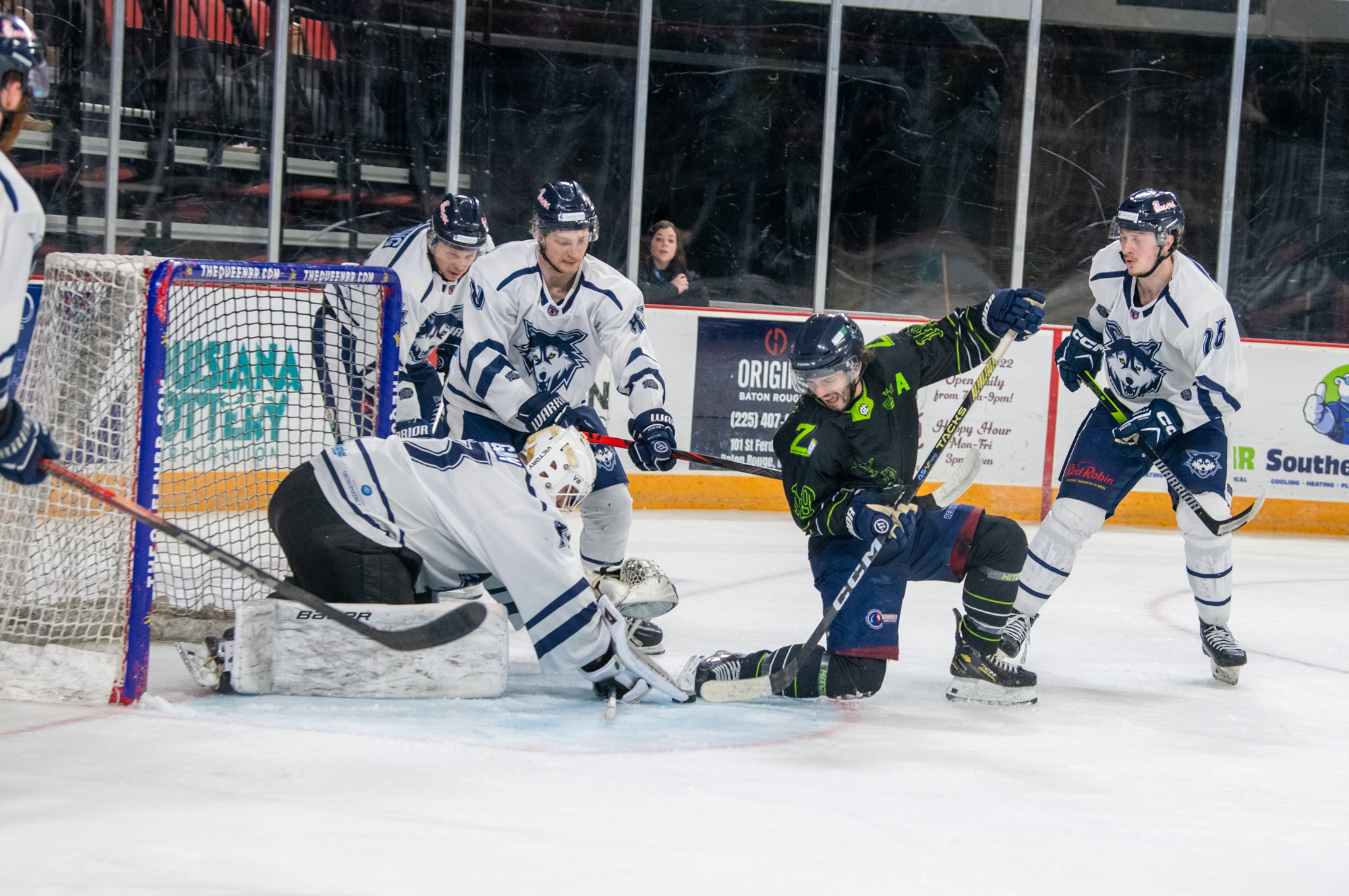 PHOTOS: Baton Rouge Zydeco hockey loses to Watertown