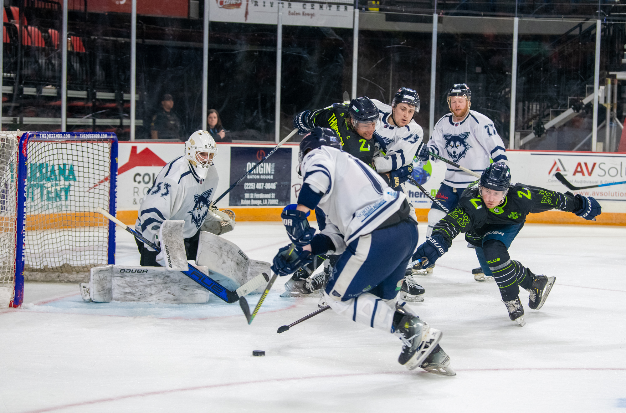 PHOTOS: Baton Rouge Zydeco hockey loses to Watertown