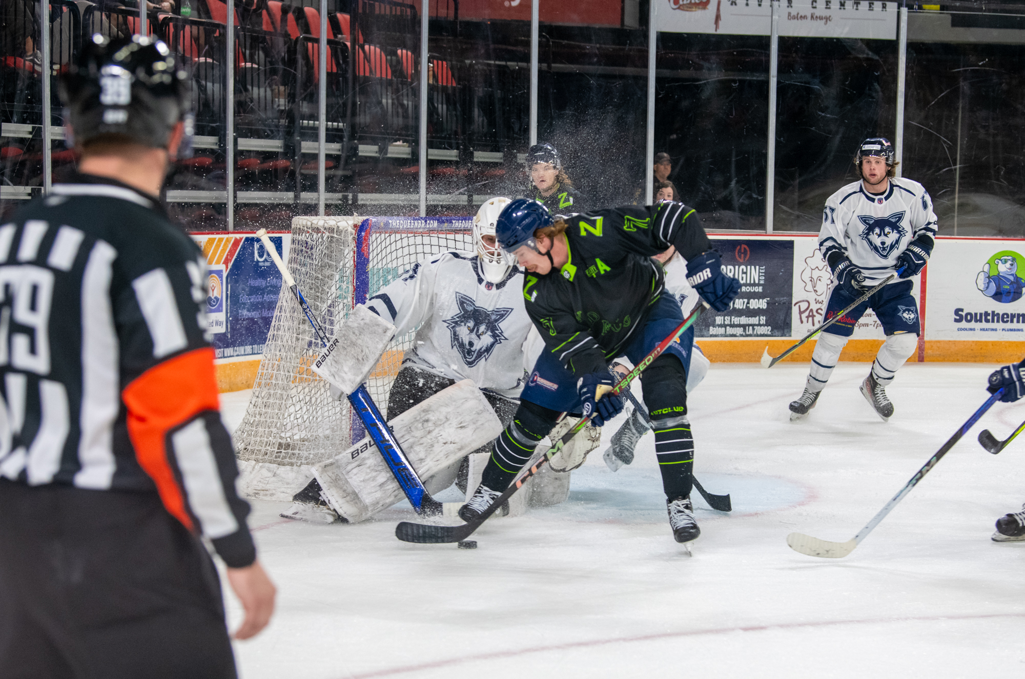 PHOTOS: Baton Rouge Zydeco hockey loses to Watertown