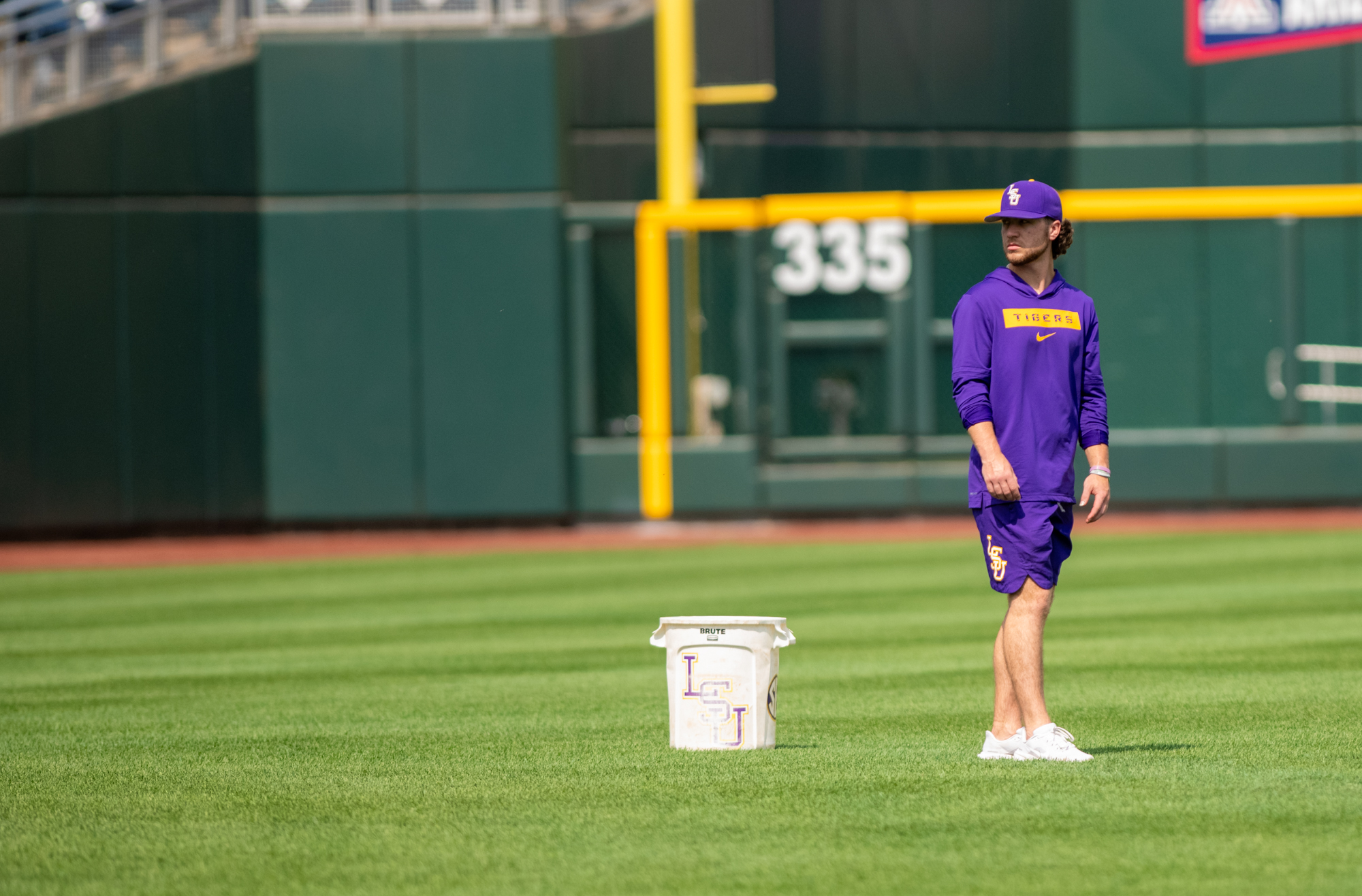 PHOTOS: LSU baseball hits the field in Omaha for MCWS practice