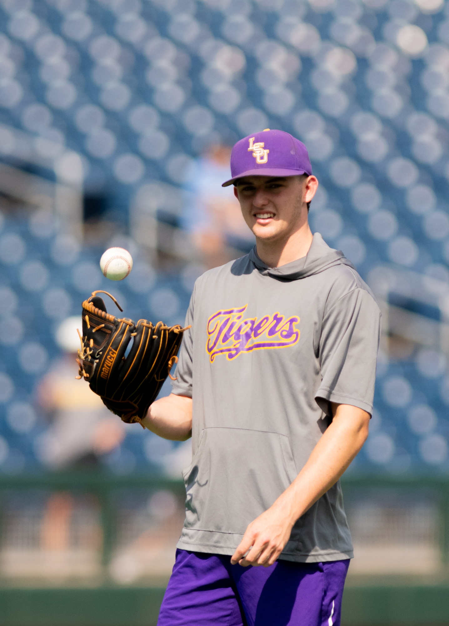 PHOTOS: LSU baseball hits the field in Omaha for MCWS practice