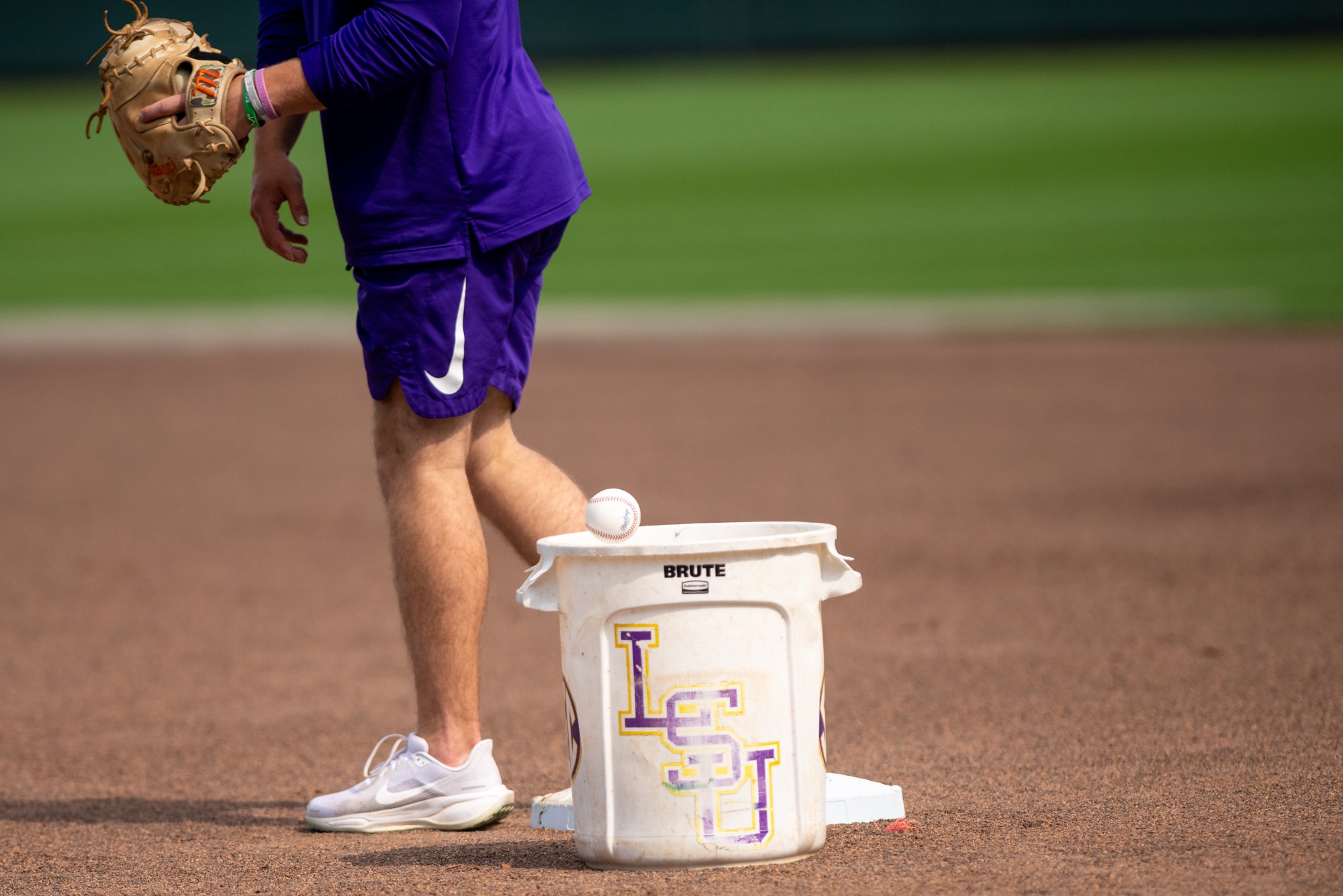 PHOTOS: LSU baseball hits the field in Omaha for MCWS practice