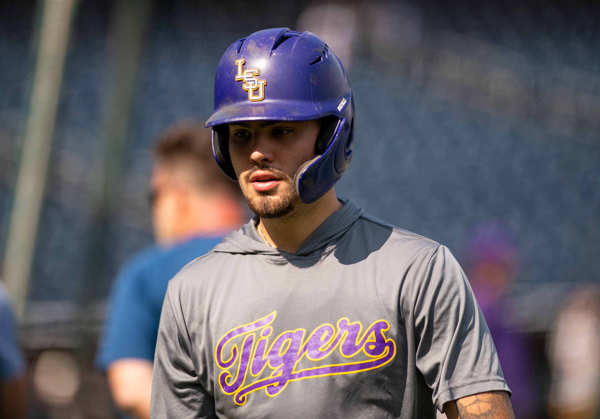 PHOTOS: LSU baseball hits the field in Omaha for MCWS practice