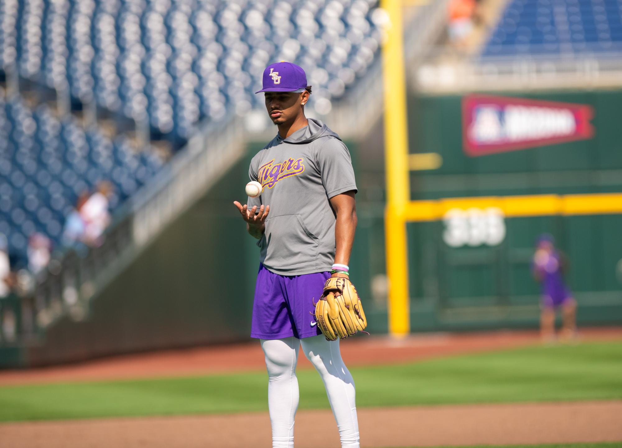 PHOTOS: LSU baseball hits the field in Omaha for MCWS practice