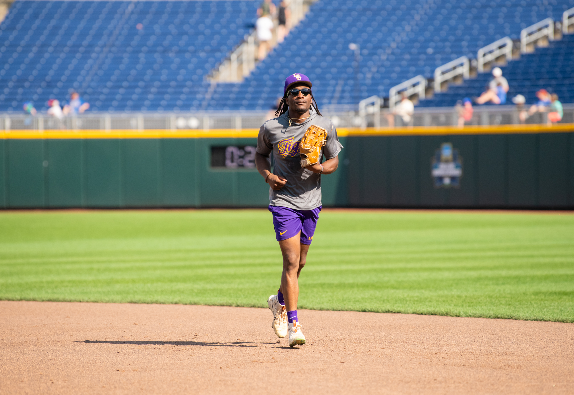 PHOTOS: LSU baseball hits the field in Omaha for MCWS practice