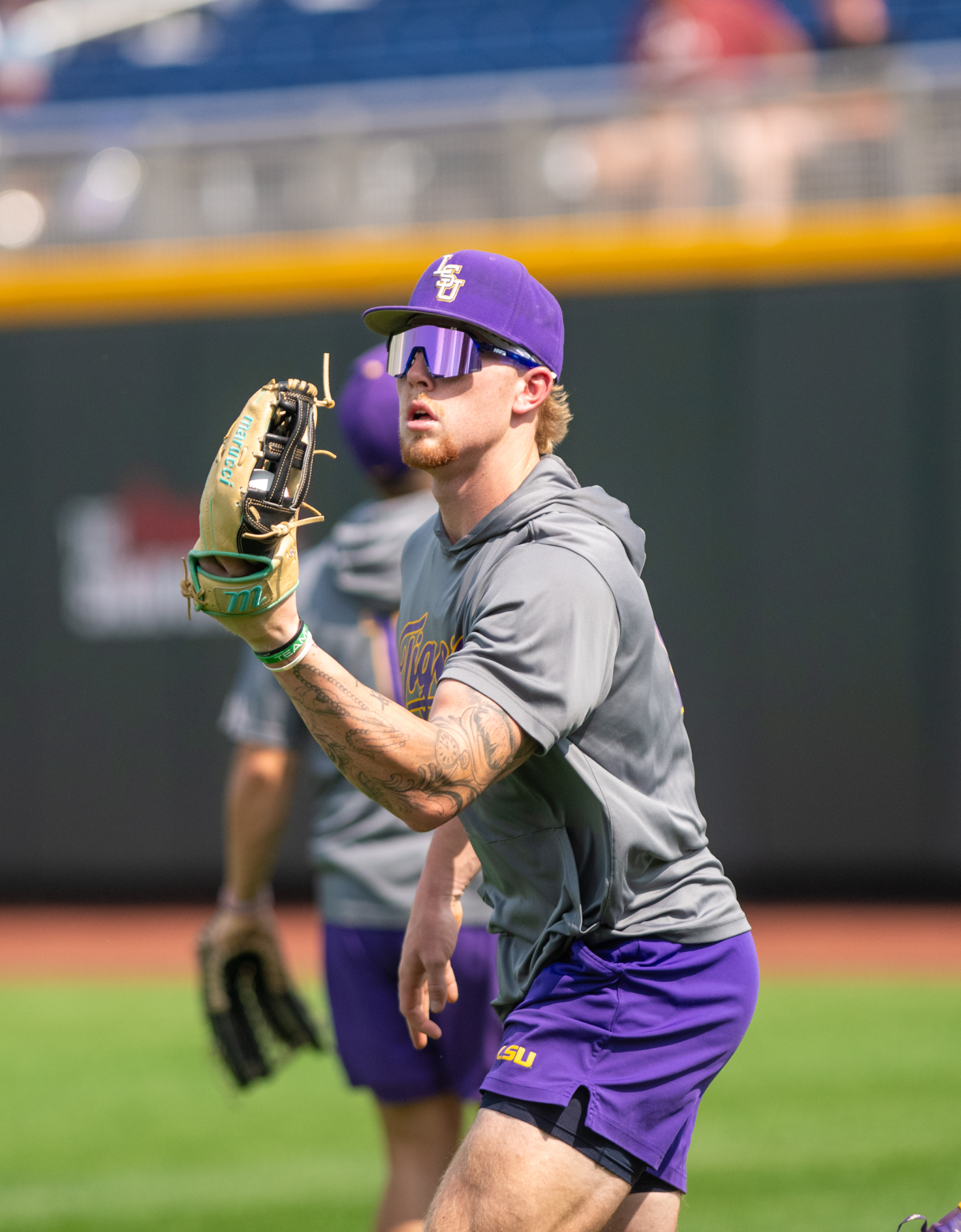 PHOTOS: LSU baseball hits the field in Omaha for MCWS practice