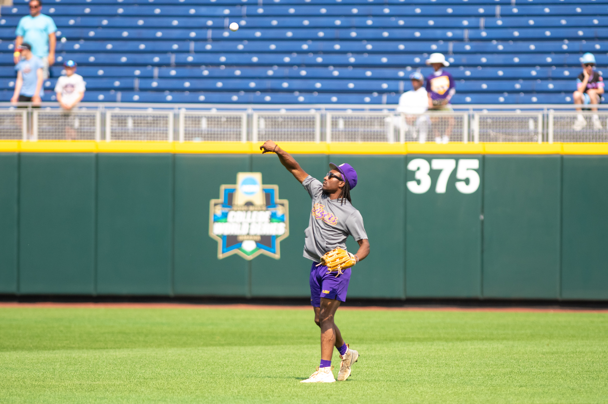 PHOTOS: LSU baseball hits the field in Omaha for MCWS practice