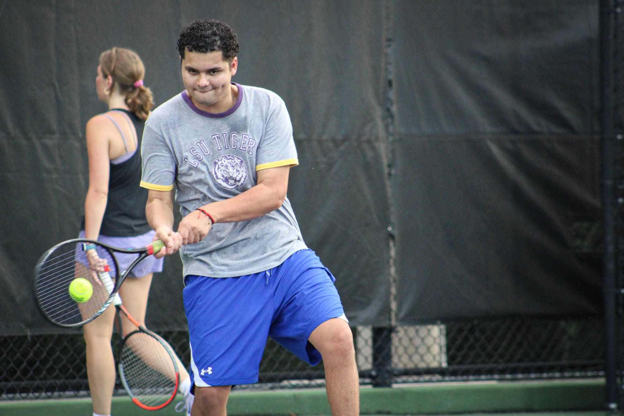 PHOTOS: Club Tennis practice