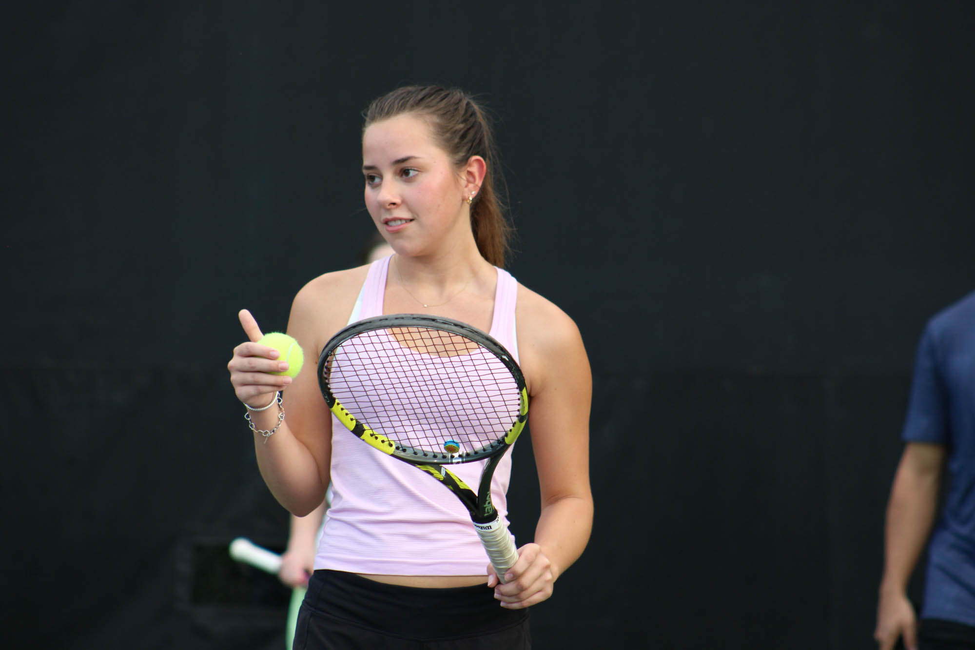 PHOTOS: Club Tennis practice