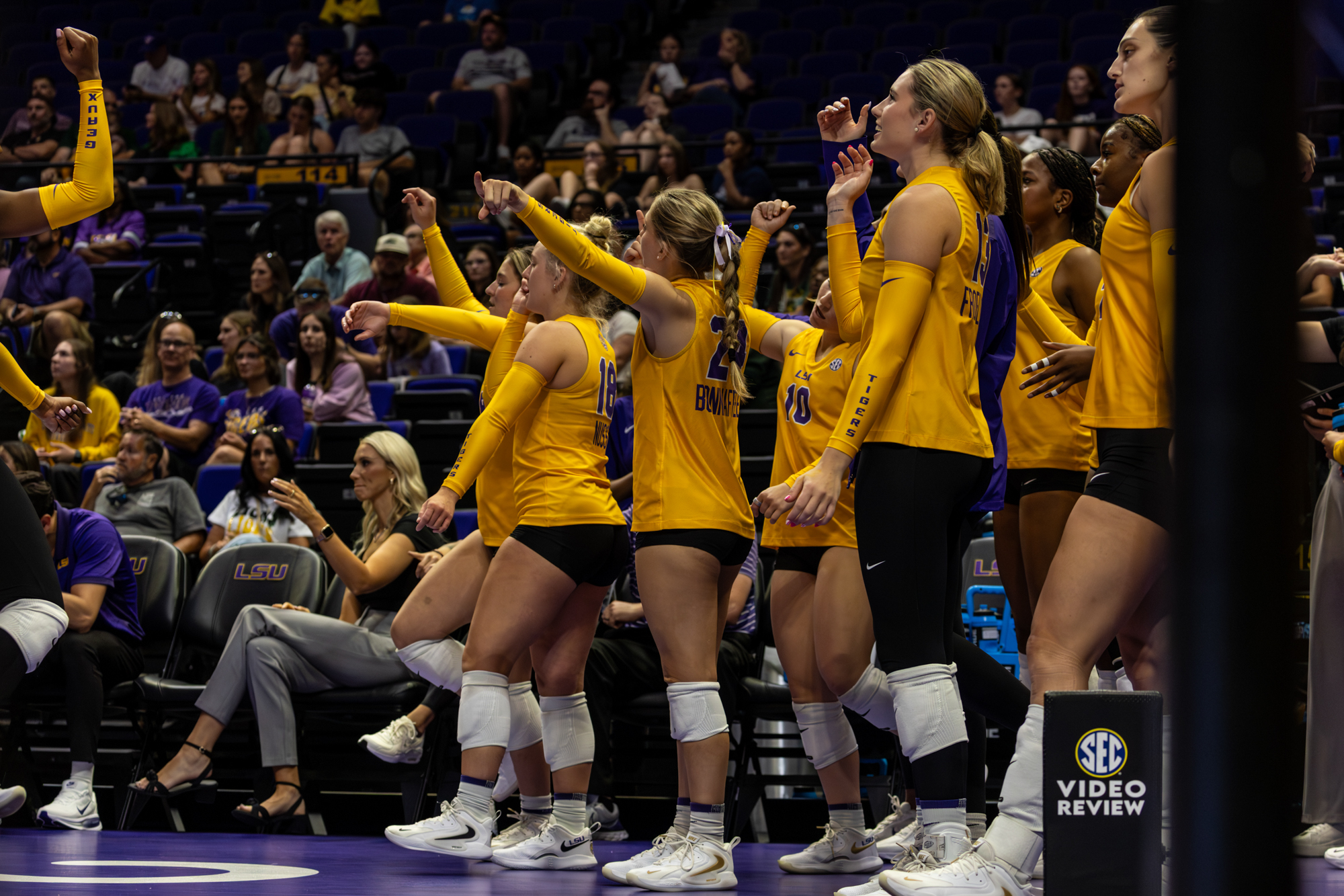 PHOTOS: LSU volleyball defeats Southeastern