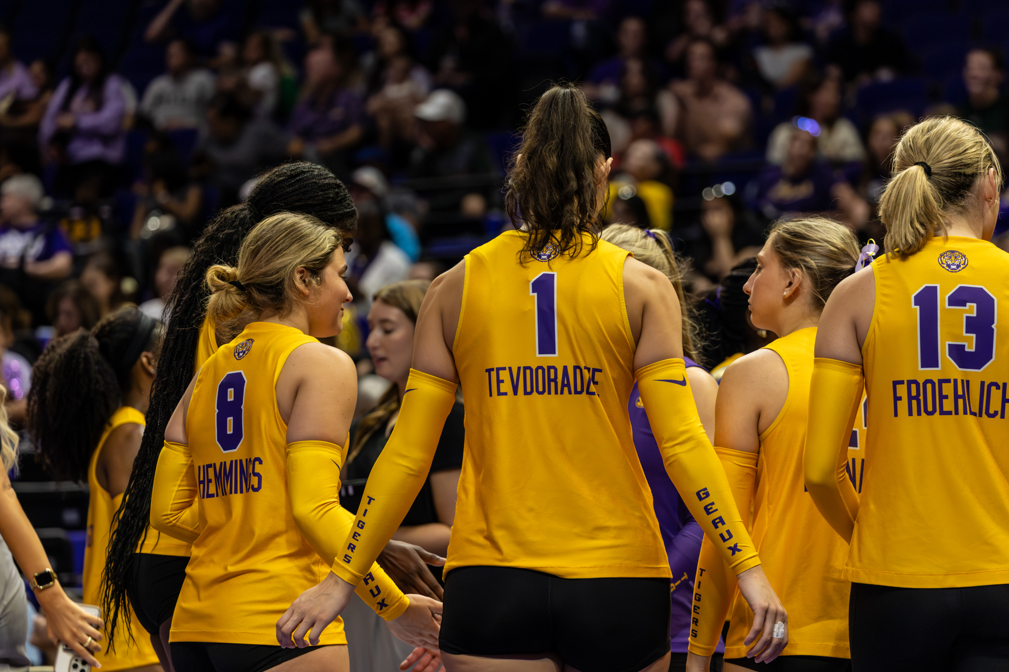 PHOTOS: LSU volleyball defeats Southeastern