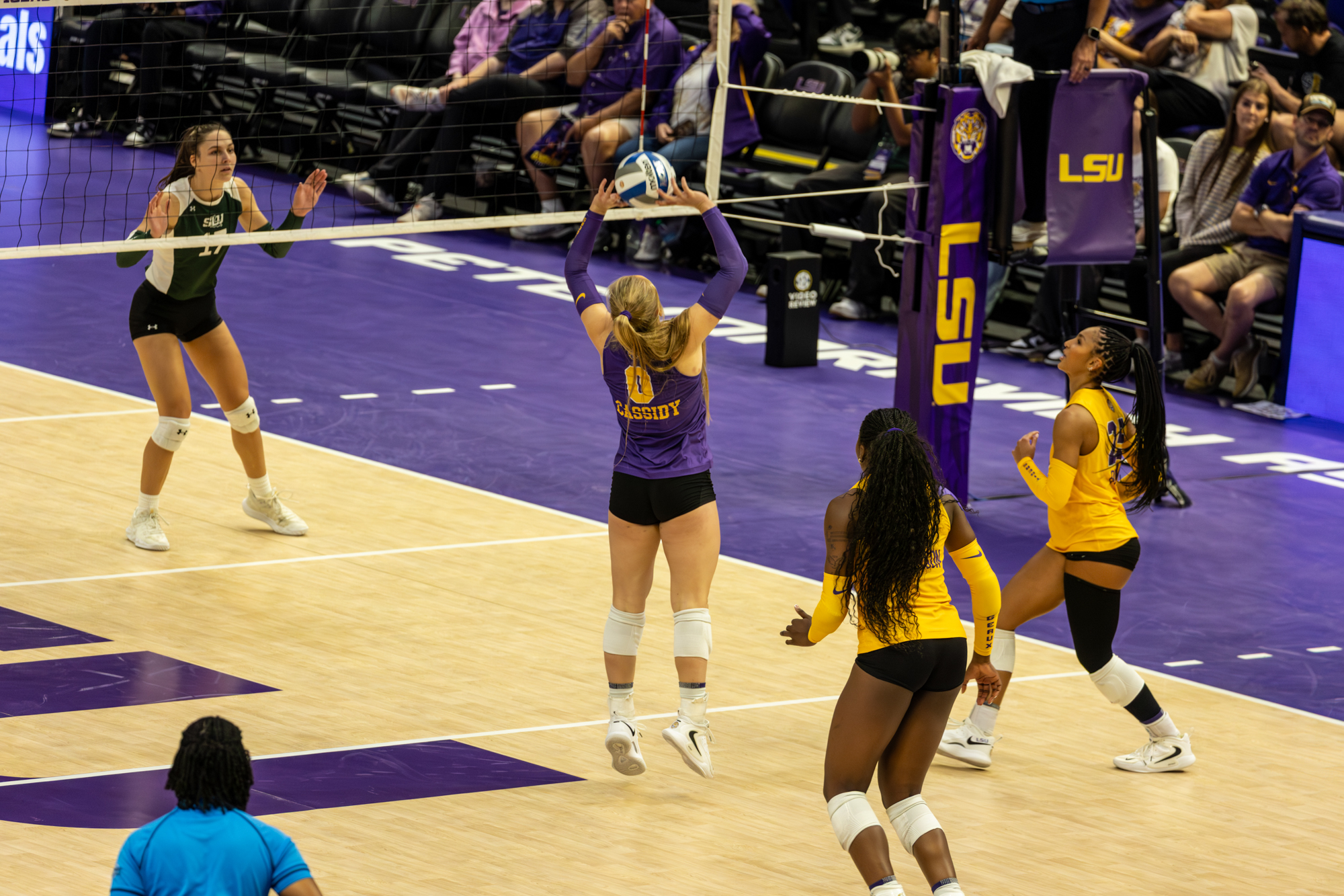 PHOTOS: LSU volleyball defeats Southeastern
