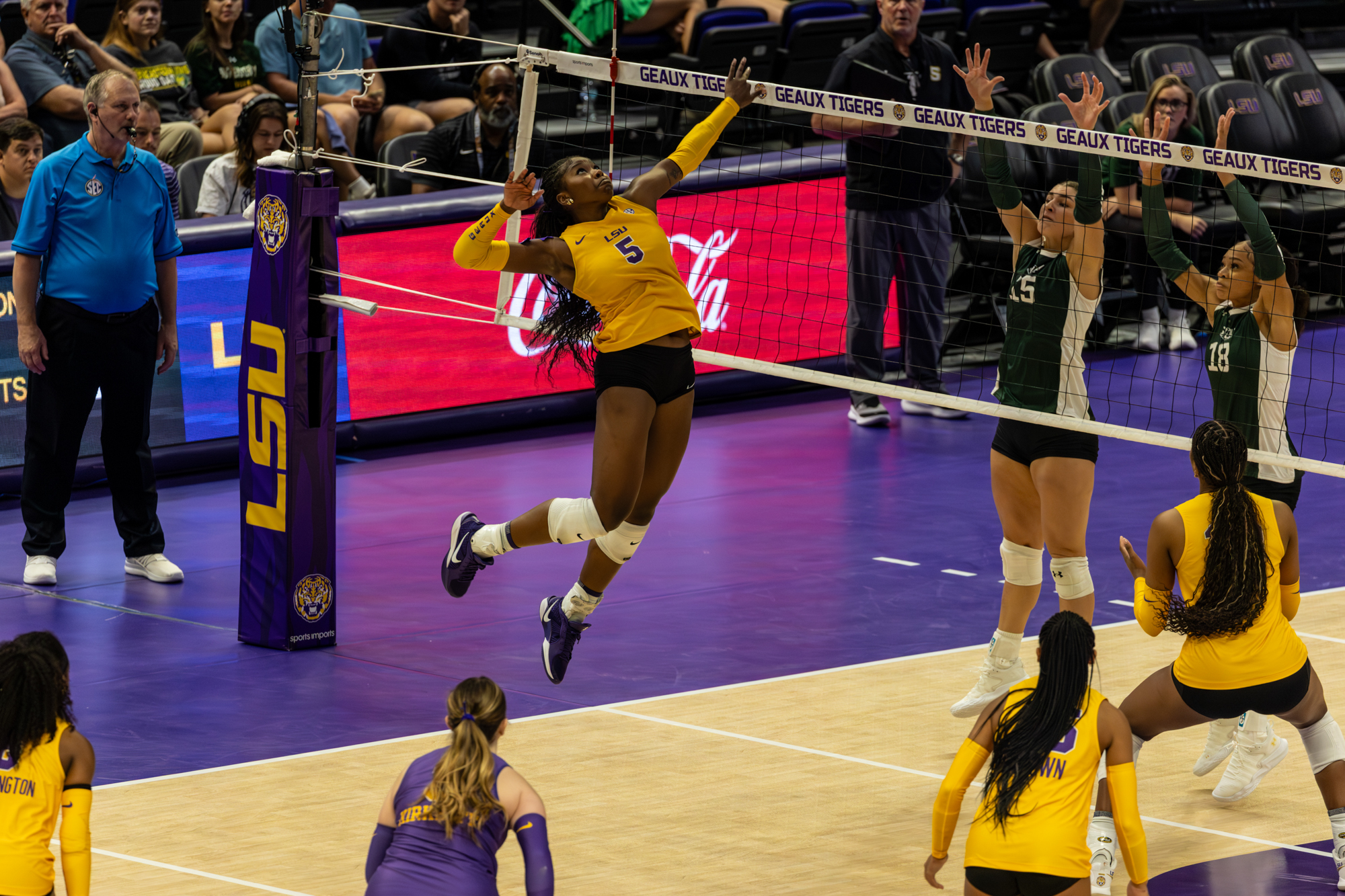 PHOTOS: LSU volleyball defeats Southeastern