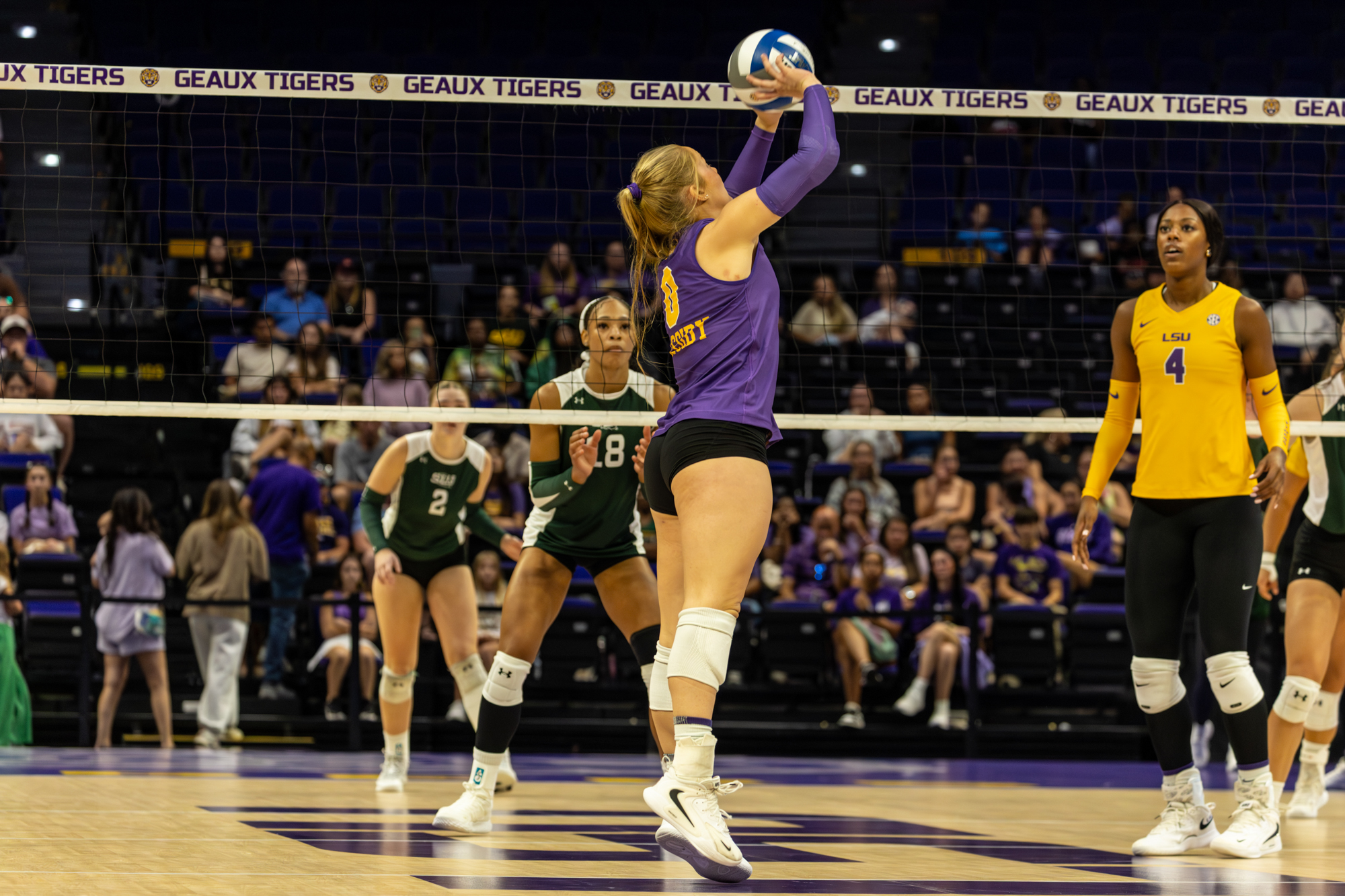 PHOTOS: LSU volleyball defeats Southeastern