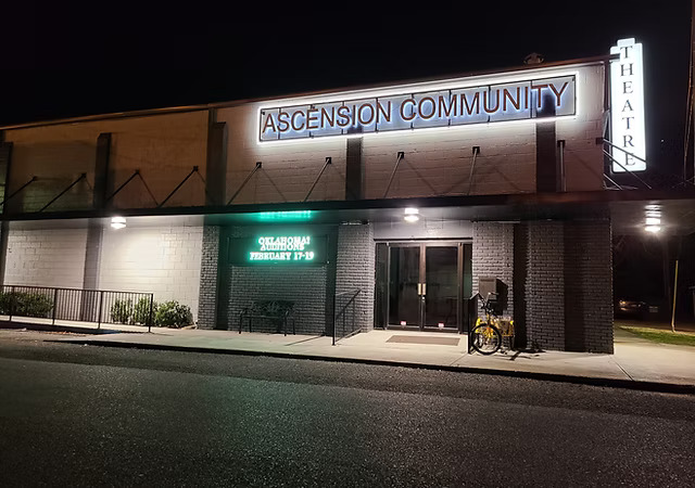 The outside of Ascension Community Theatre via its website.