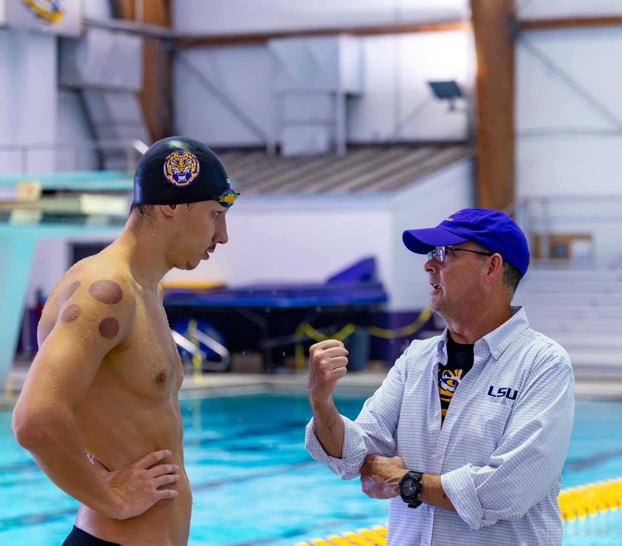 PHOTOS: LSU Swim and Dive starts season with Purple and Gold Intrasquad