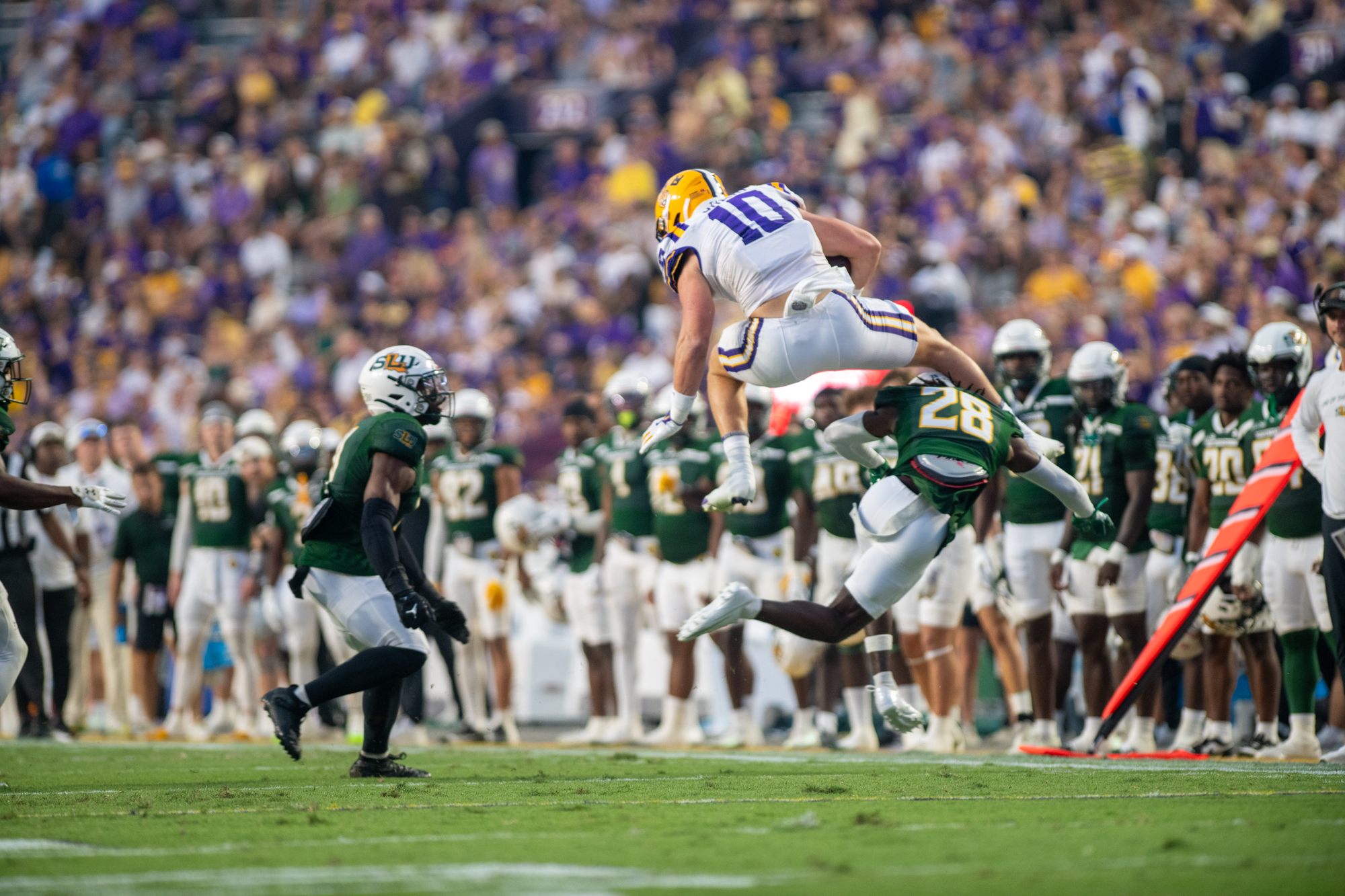 PHOTOS: LSU football defeats Southeastern at Family Weekend