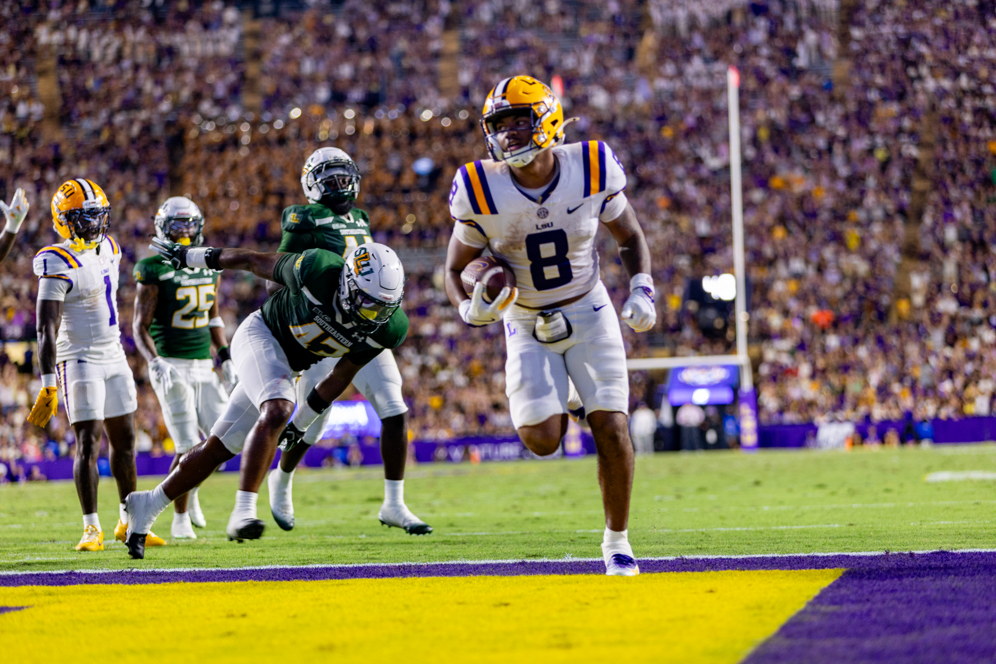 PHOTOS: LSU football defeats Southeastern at Family Weekend