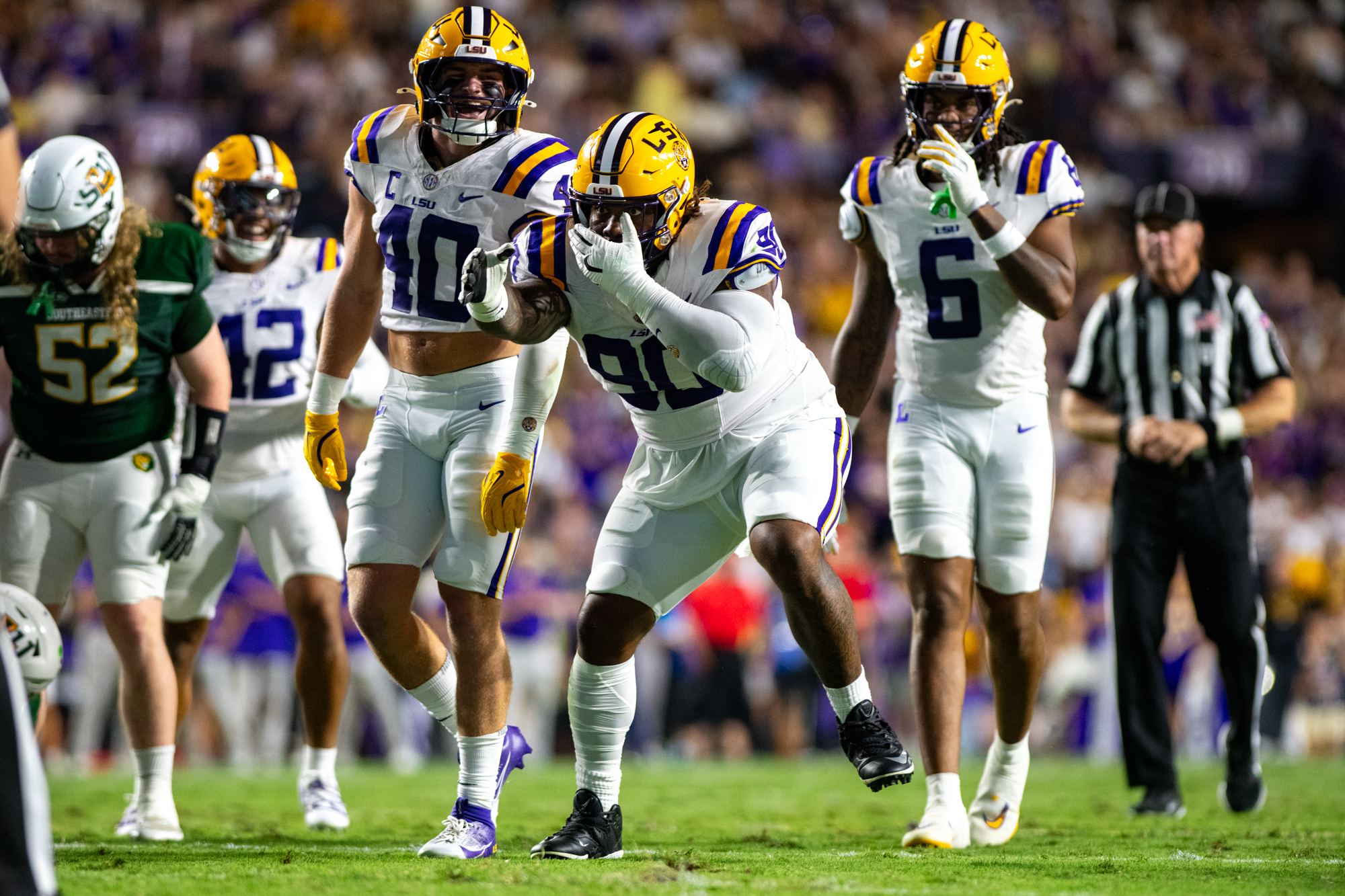 PHOTOS: LSU football defeats Southeastern at Family Weekend