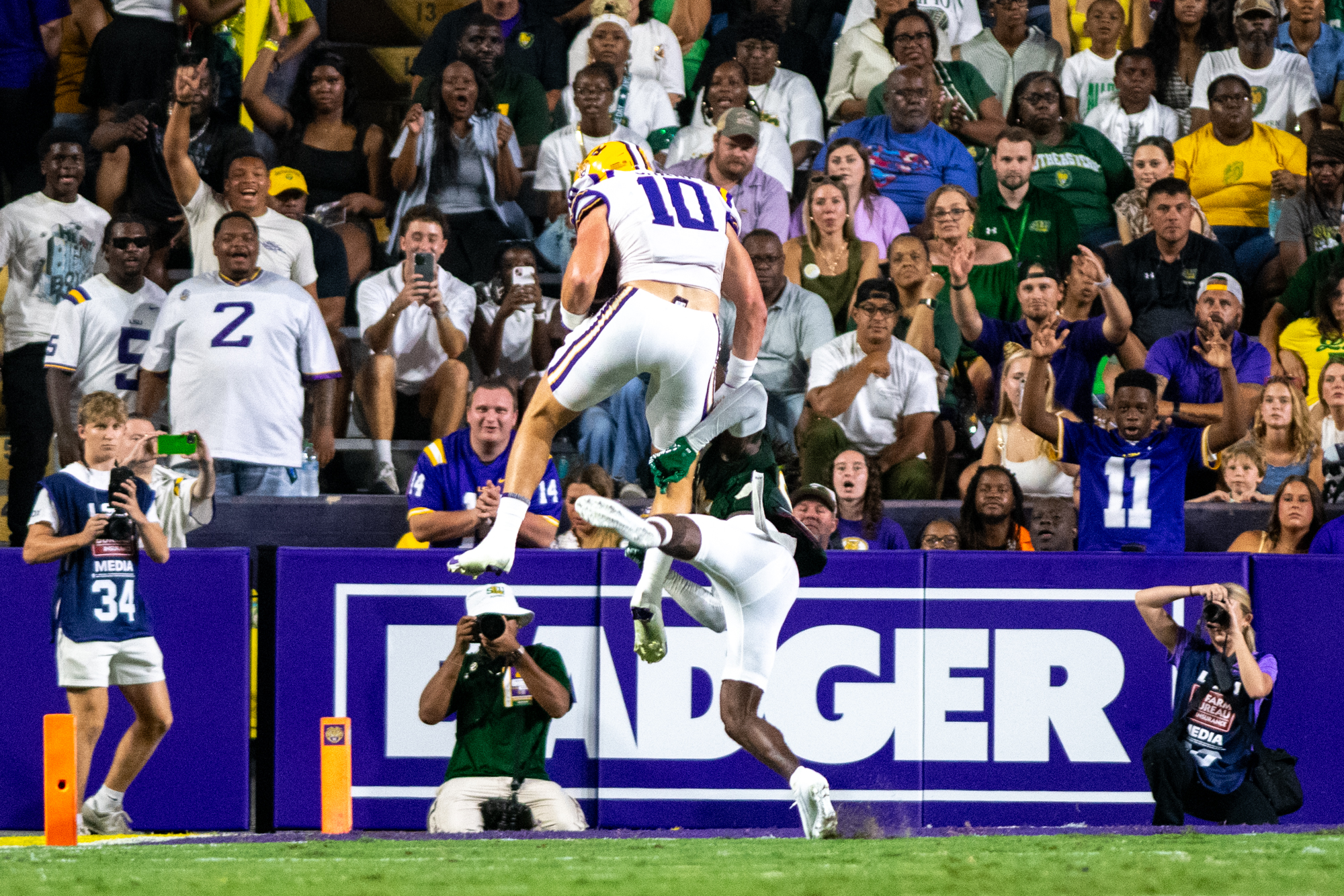 PHOTOS: LSU football defeats Southeastern at Family Weekend