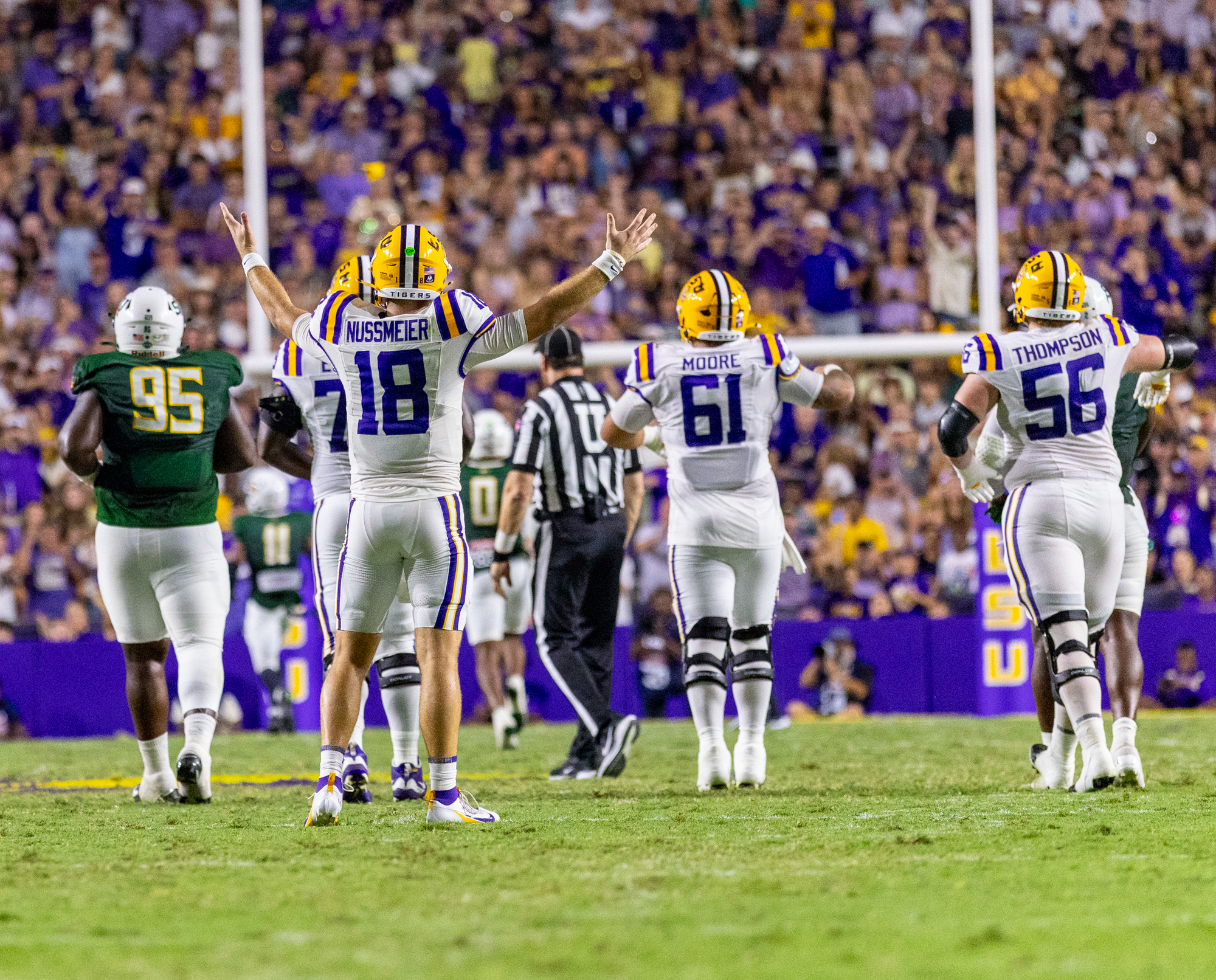 PHOTOS: LSU football defeats Southeastern at Family Weekend