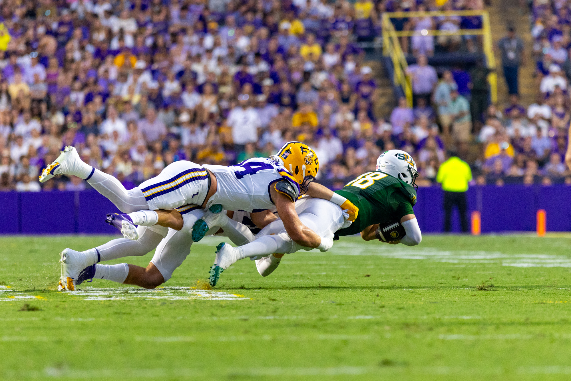 PHOTOS: LSU football defeats Southeastern at Family Weekend