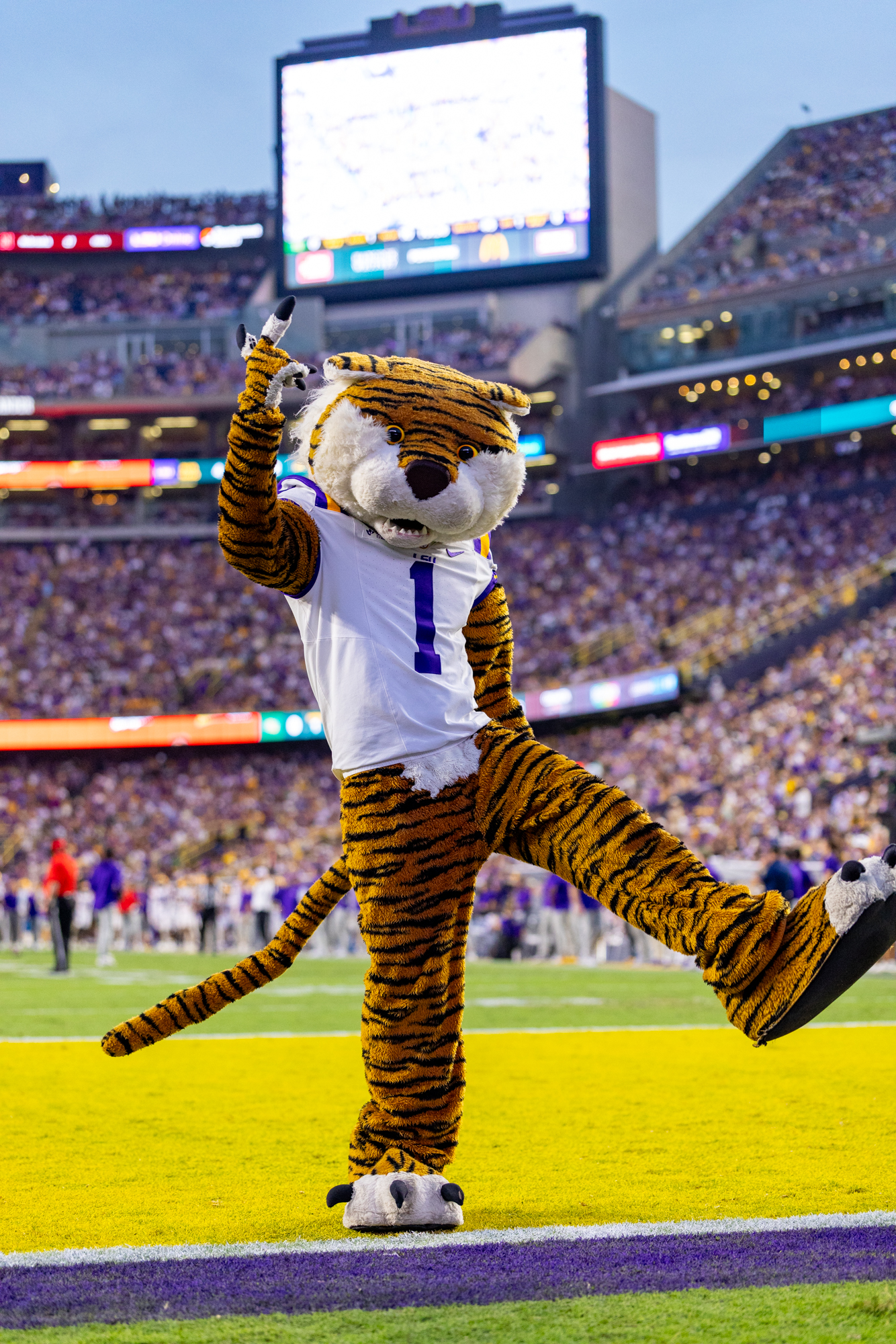 PHOTOS: LSU football defeats Southeastern at Family Weekend
