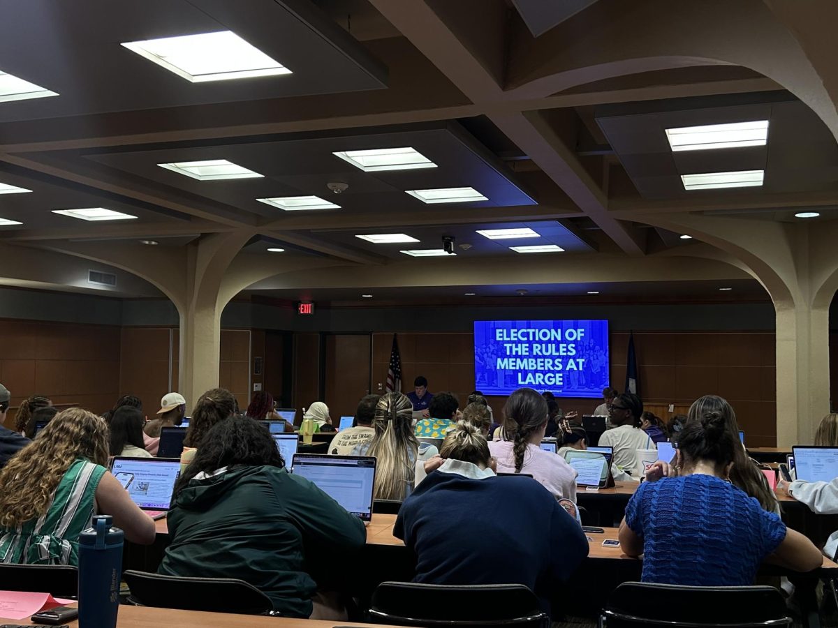 The Student Government Senate meets for its weekly meeting on Sept. 17, 2025 in Baton Rouge, La.